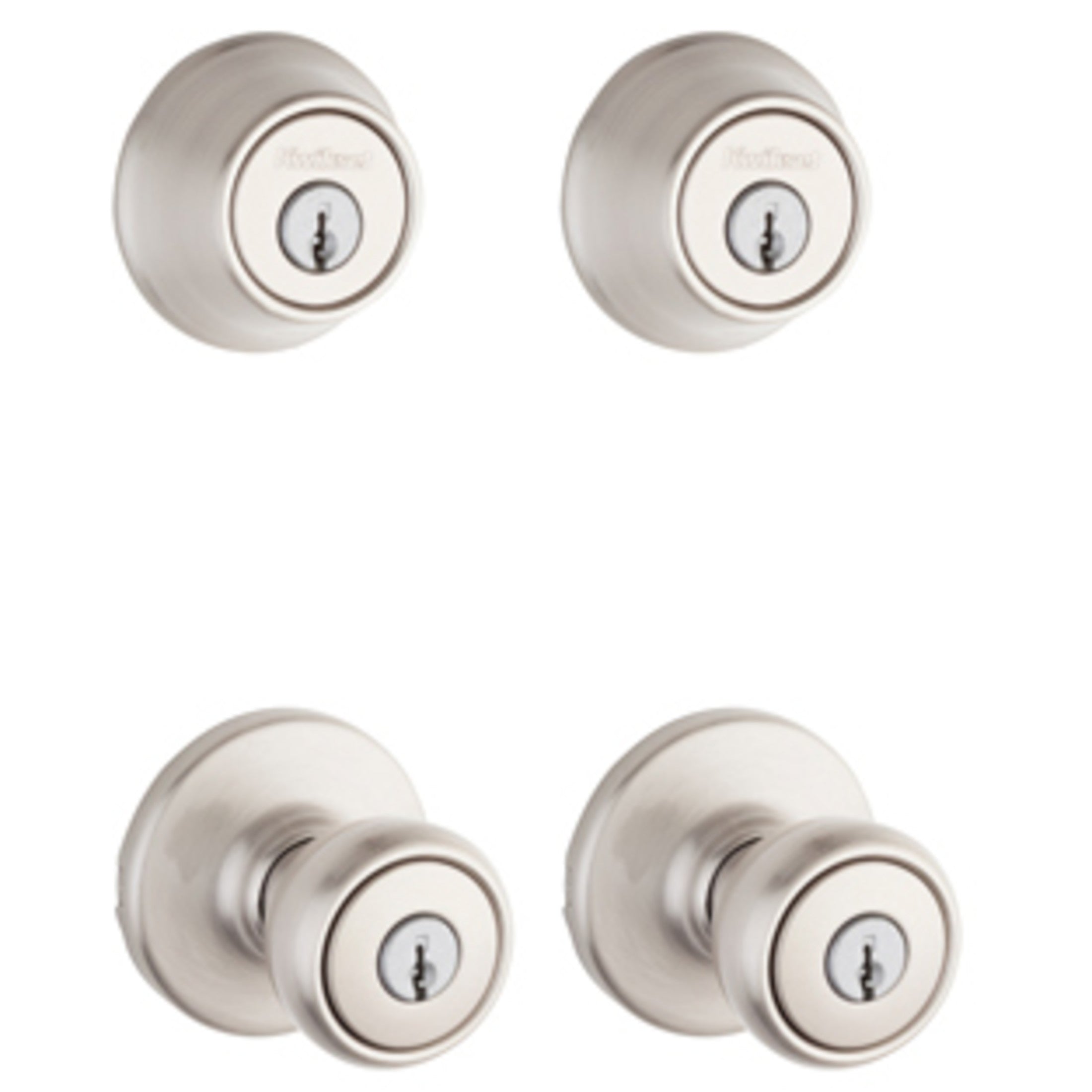 Kwikset TV205055 Kwikset TV205055 SN Combo Lockset