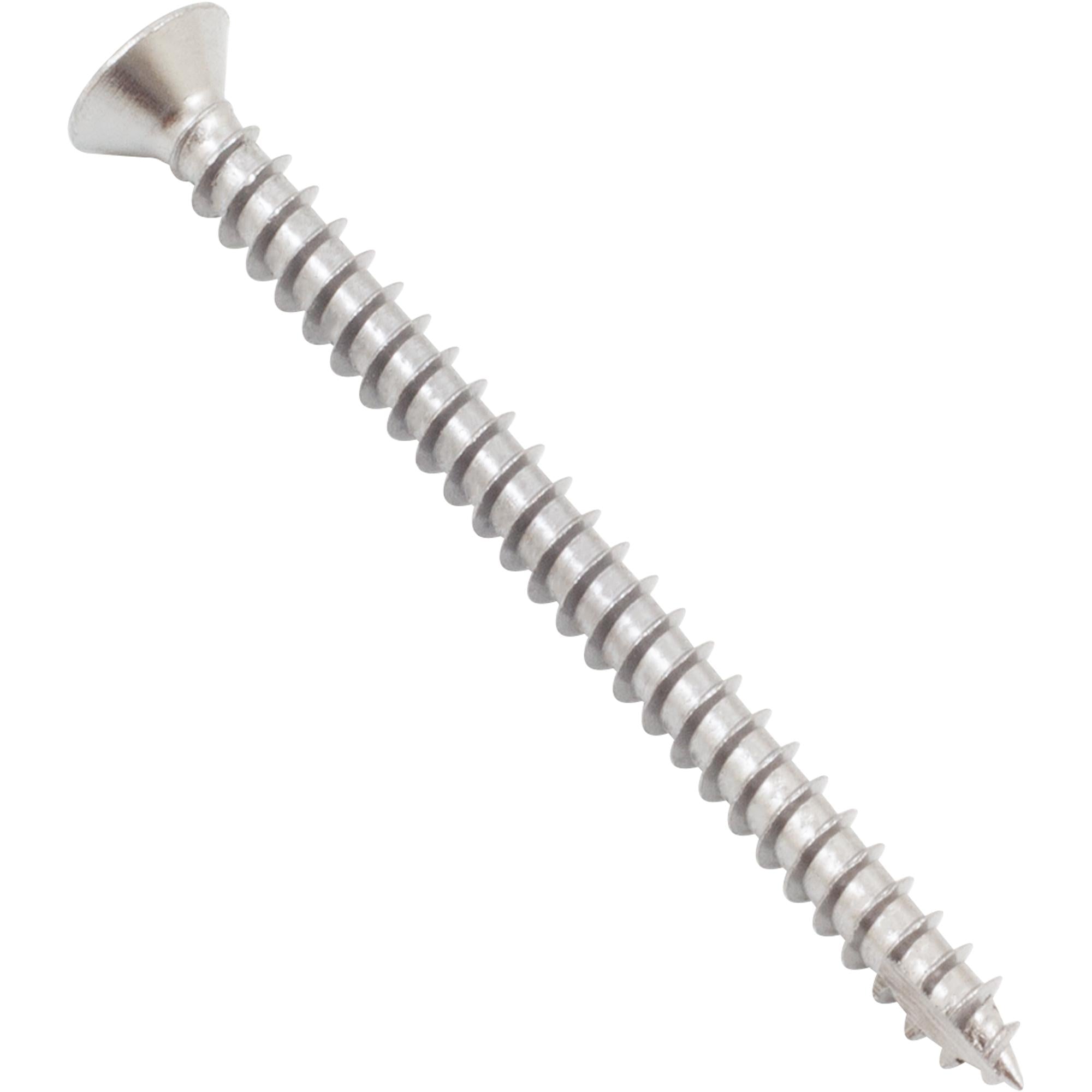 Door Hinge Screws, #9 x 2-1/4", 6-Pack
