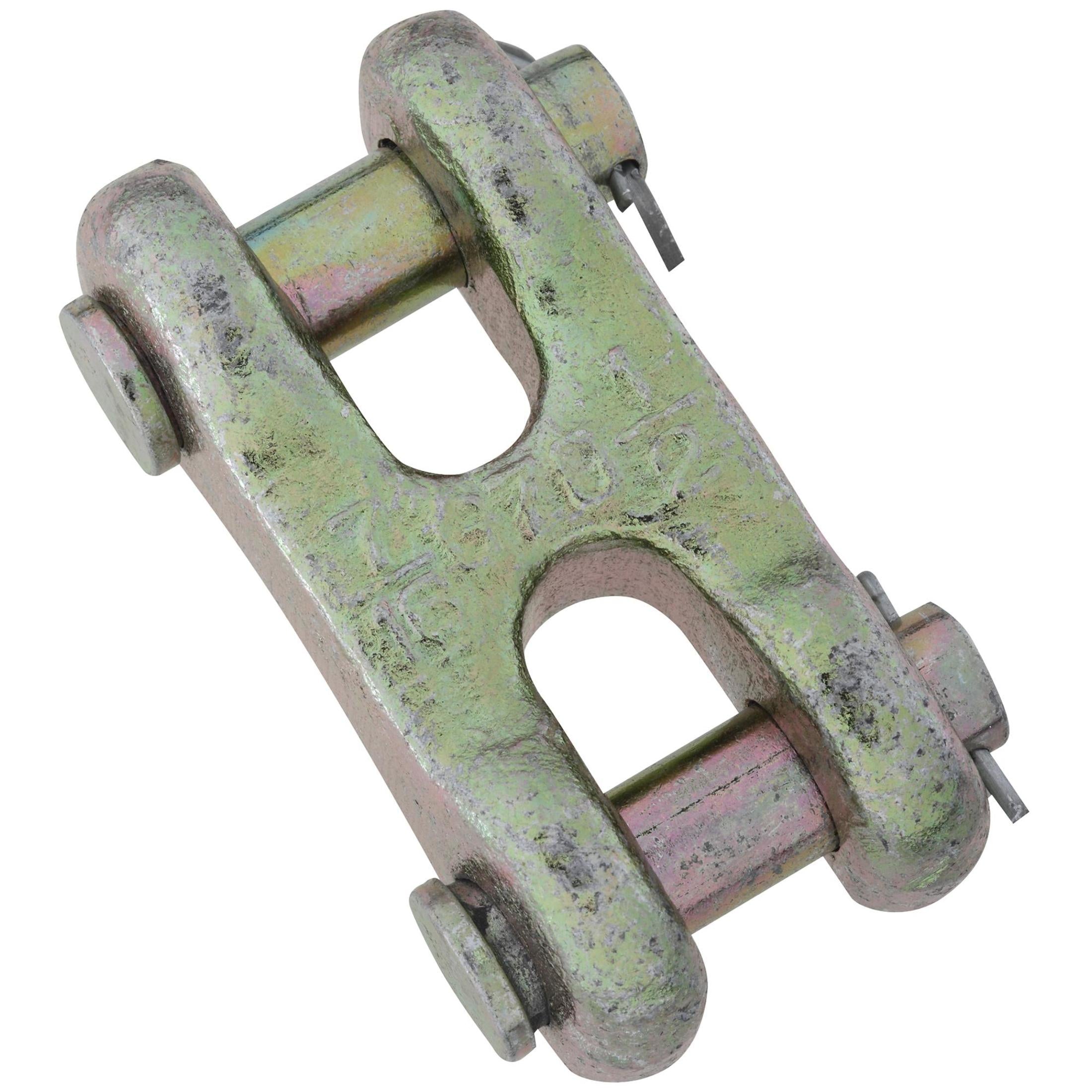 National Hardware - N282-145 3255BC, 1/2" Double Clevis Link in Yellow Chromate