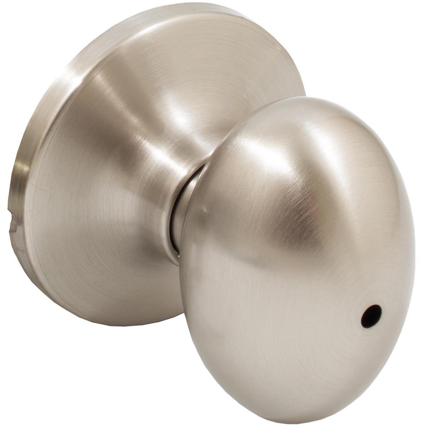 Stone Harbor Hardware Springhill Door Knob, Privacy (Bed/Bath) Latch, Satin Nickel
