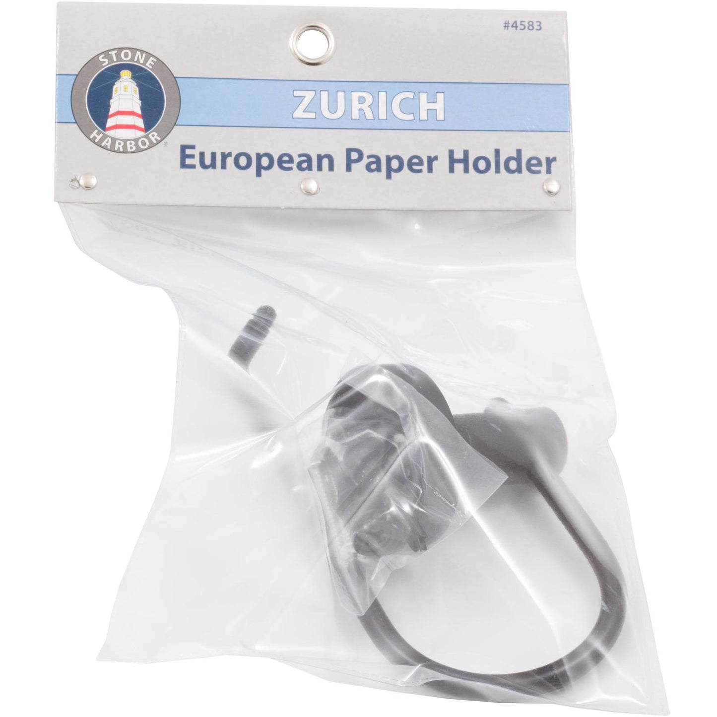 Stone Harbor Hardware Zurich Euro Paper Holder, Vintage Bronze