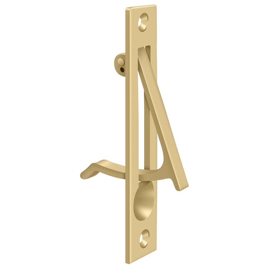 EP475U4 4" x 3/4" Edge Pull - Satin Brass
