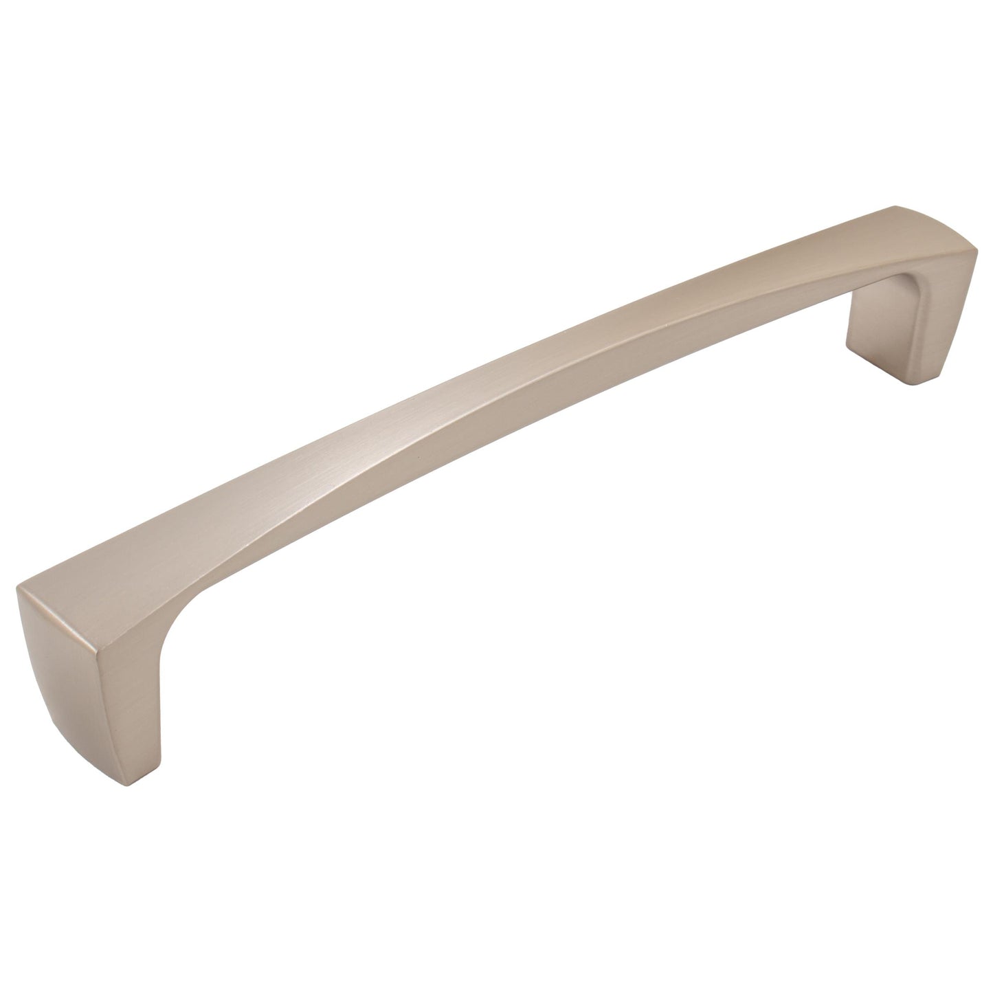 Stone Harbor Hardware Curtiss Cabinet Pull, 160 Millimeters, Satin Nickel