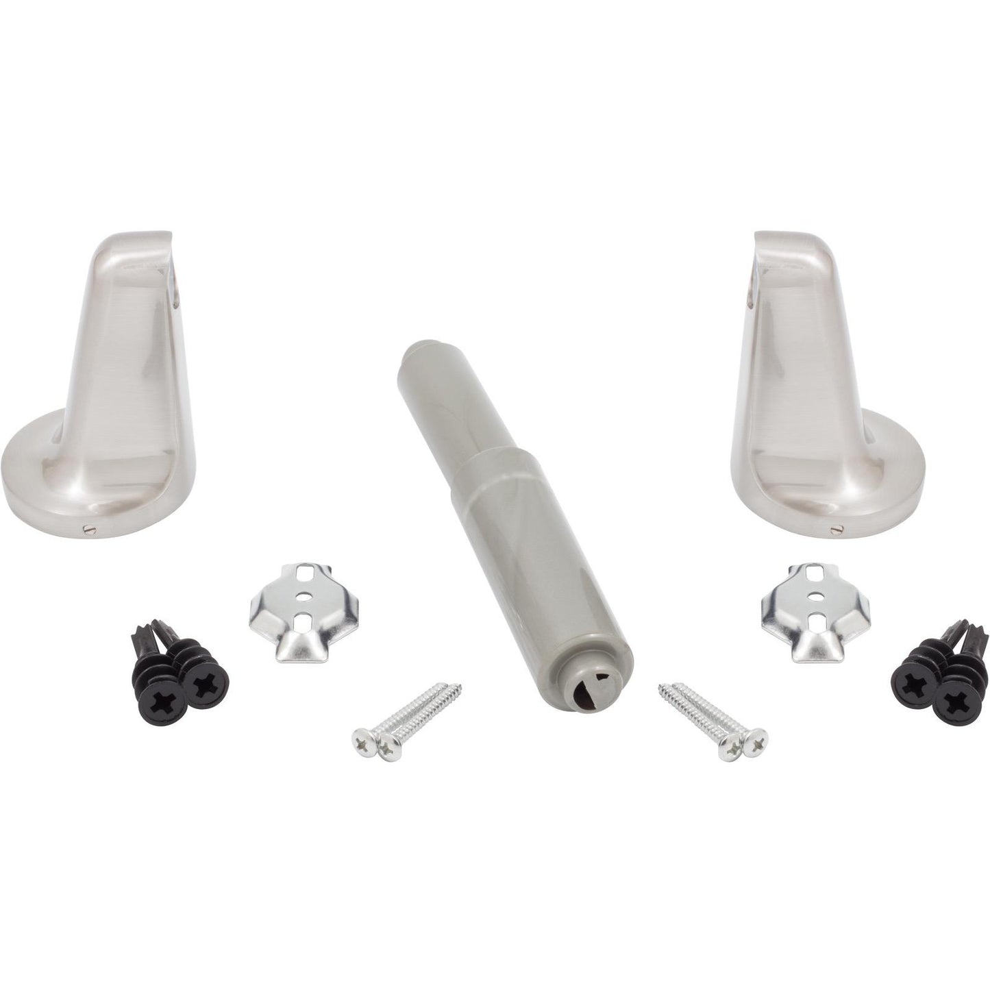 Stone Harbor Hardware Harbor Mist Paper Holder, Satin Nickel