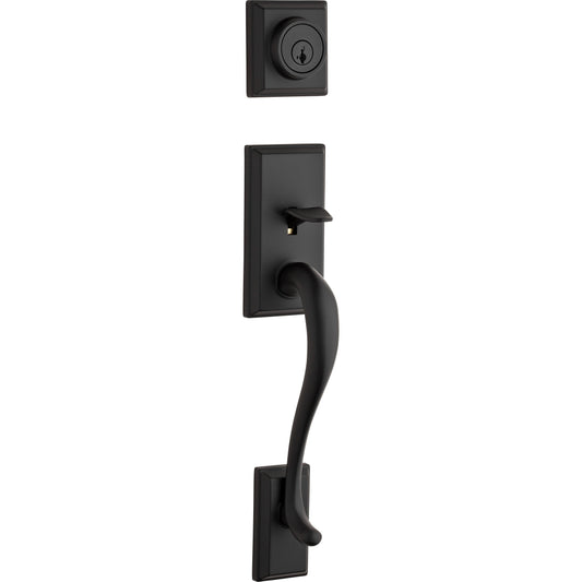 800HE LIP 514 SMT 6AL STRKP Hawthorne Handleset for 966 Trims - Matte Black