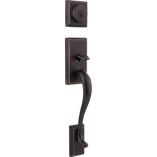 800HE LIP 11P SMT 6AL STRKP Hawthorne Handleset for 966 Trims - Venetian Bronze