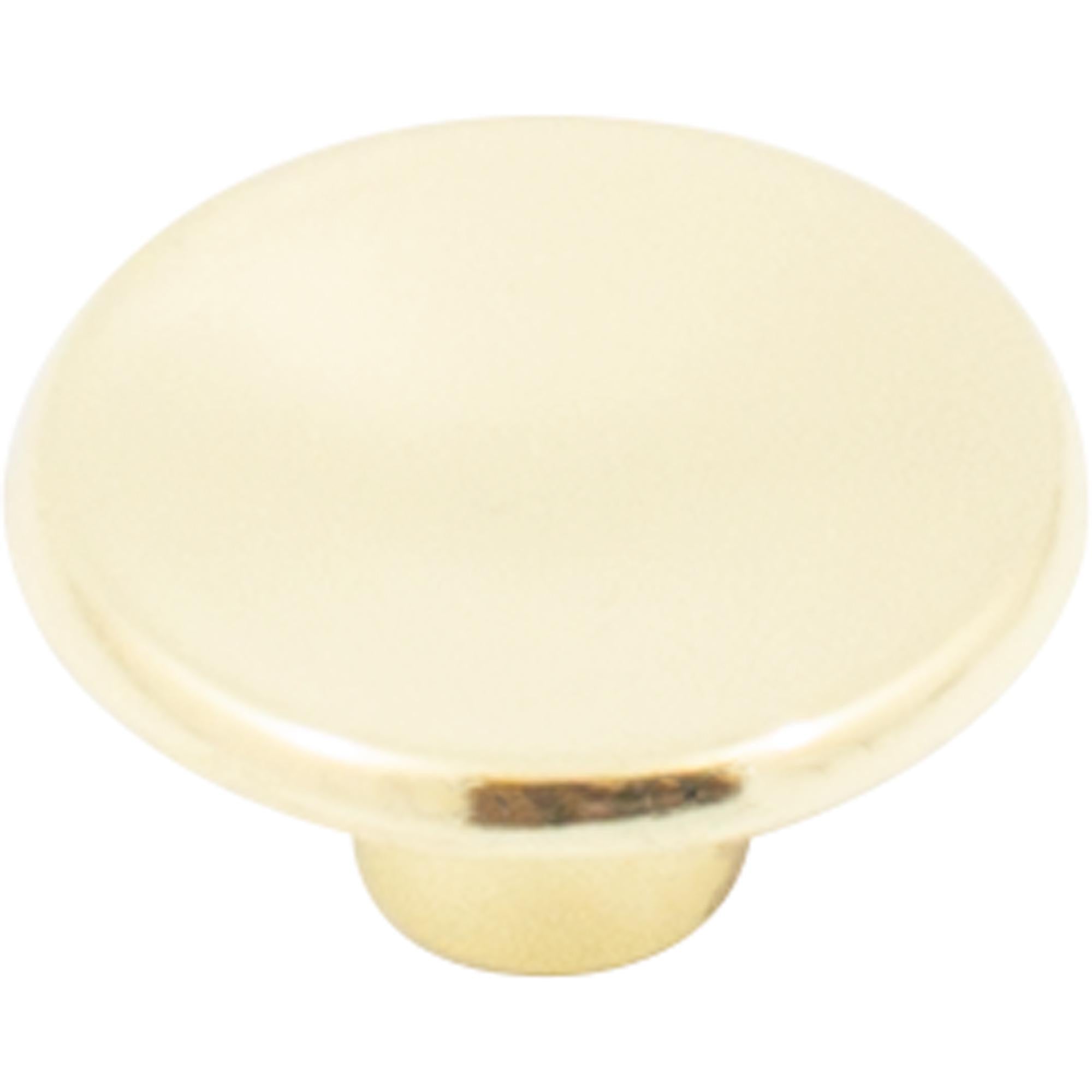 Stone Harbor Hardware Die-Cast Bi-Fold Closet Door Knob, 1-1/2 Inches, Polished Brass