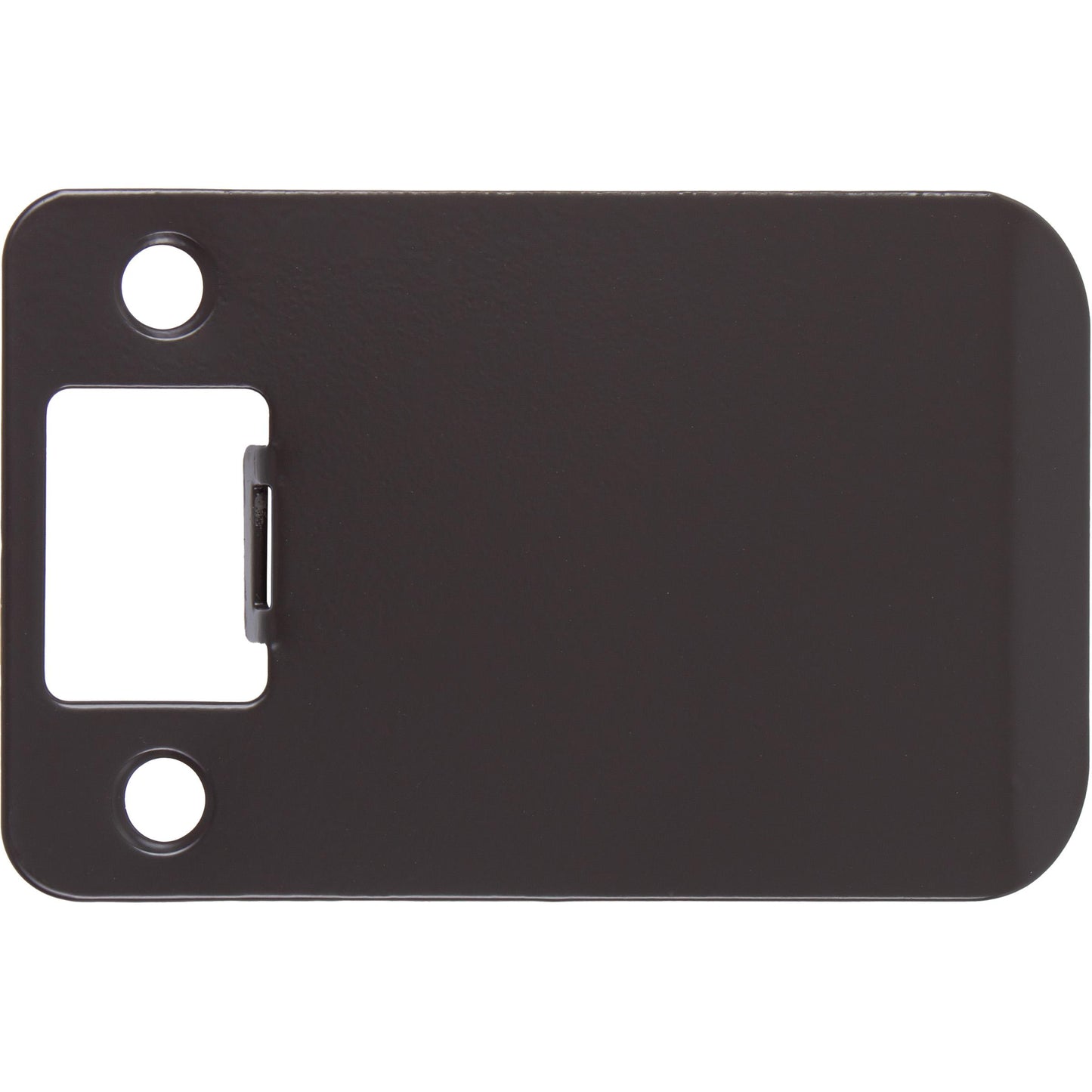 Stone Harbor Hardware Round Corner Extended Lip Strike Plate, 2-1/4" x 3", (3-1/2" Overall Length), Oil-Rubbed Bronze