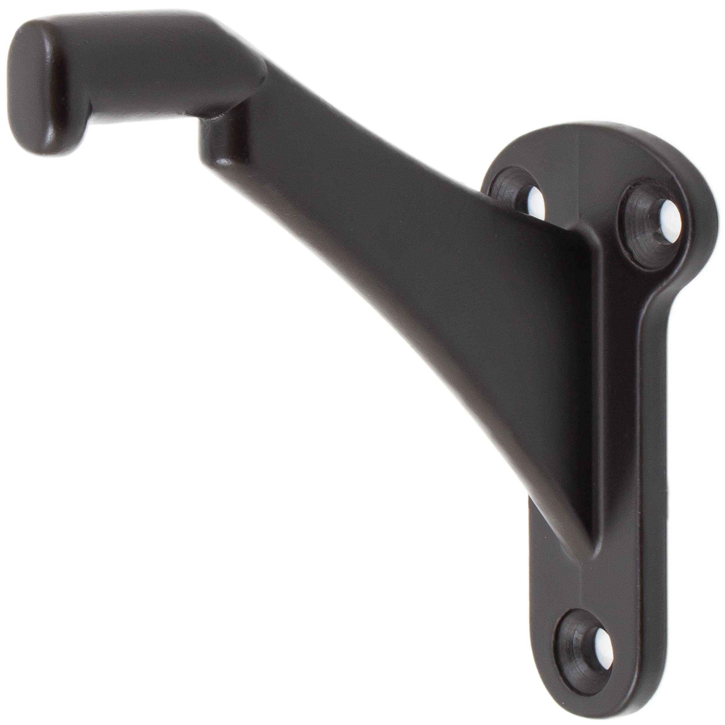 Stone Harbor Hardware Heavy-Duty Aluminum Handrail Brackets, Oil-Rubbed Bronze