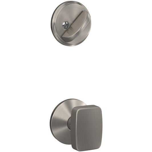 FC59NIX619KIN 16-680 10-269 Nixon / Kinsler 2-Piece Trim Pack for FC58 Handlesets - Satin Nickel