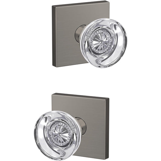 FC172HOB619COL Hobson / Collins Dummy 2/pk - Satin Nickel
