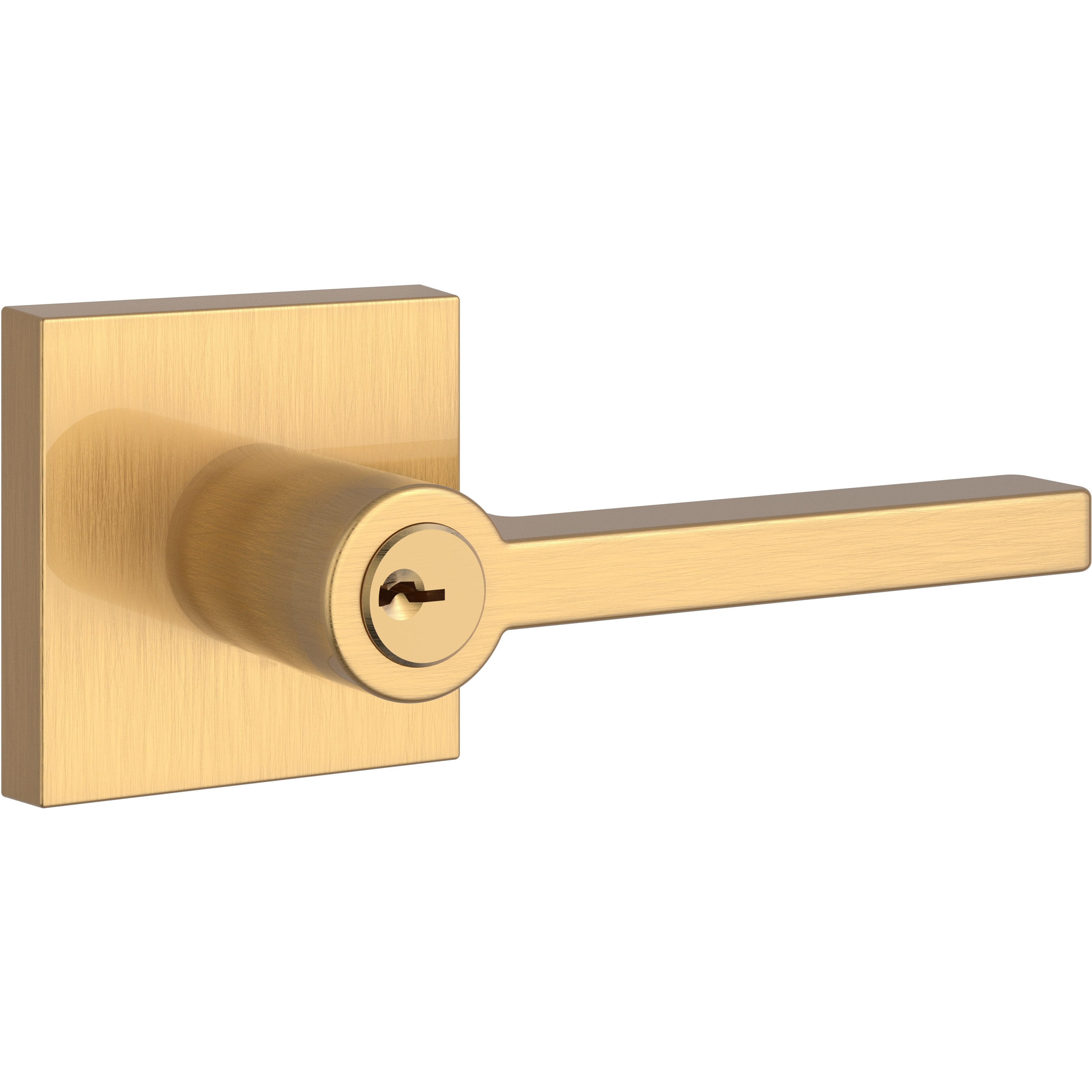 Square / Square - Satin Brass