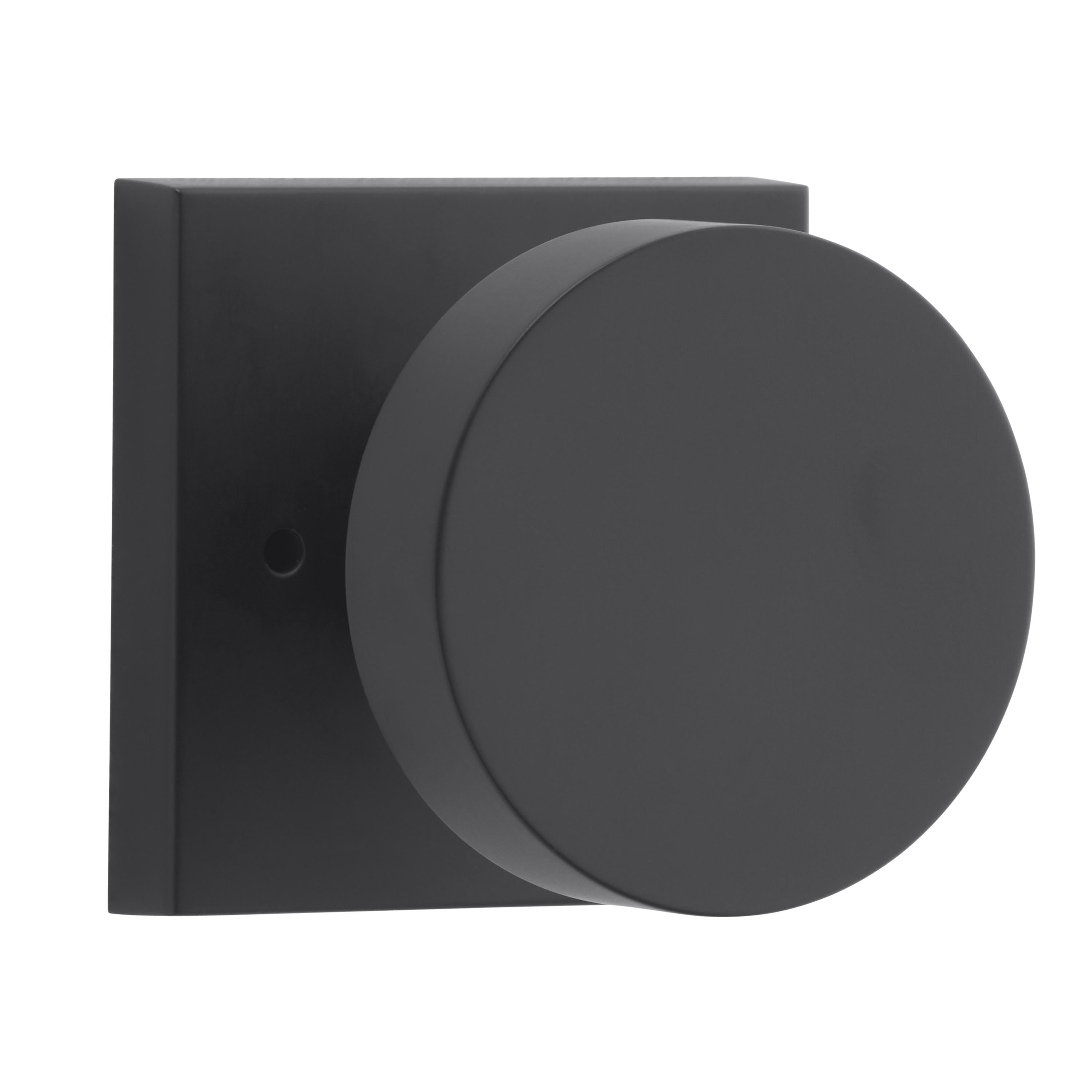 Contemporary / Square - Satin Black