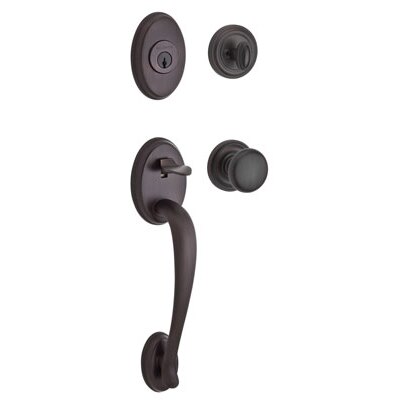 Columbus Handleset with Round - Venetian Bronze