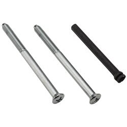 Thick Door Kit for 1-Cyl Deadbolt - Polished Chrome