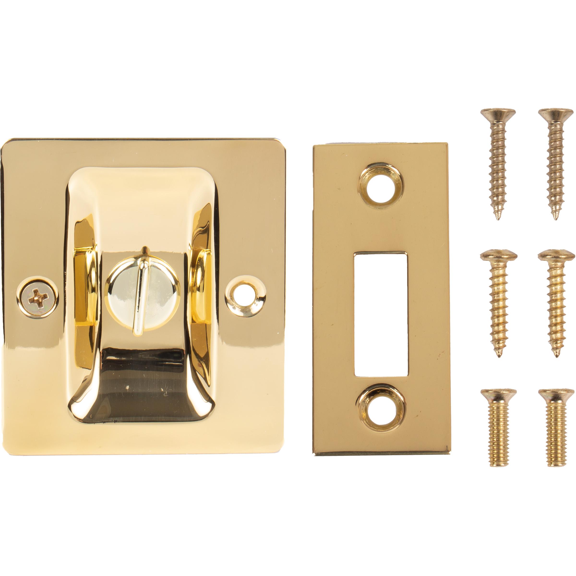 Premium Square Pocket Door Lock Privacy