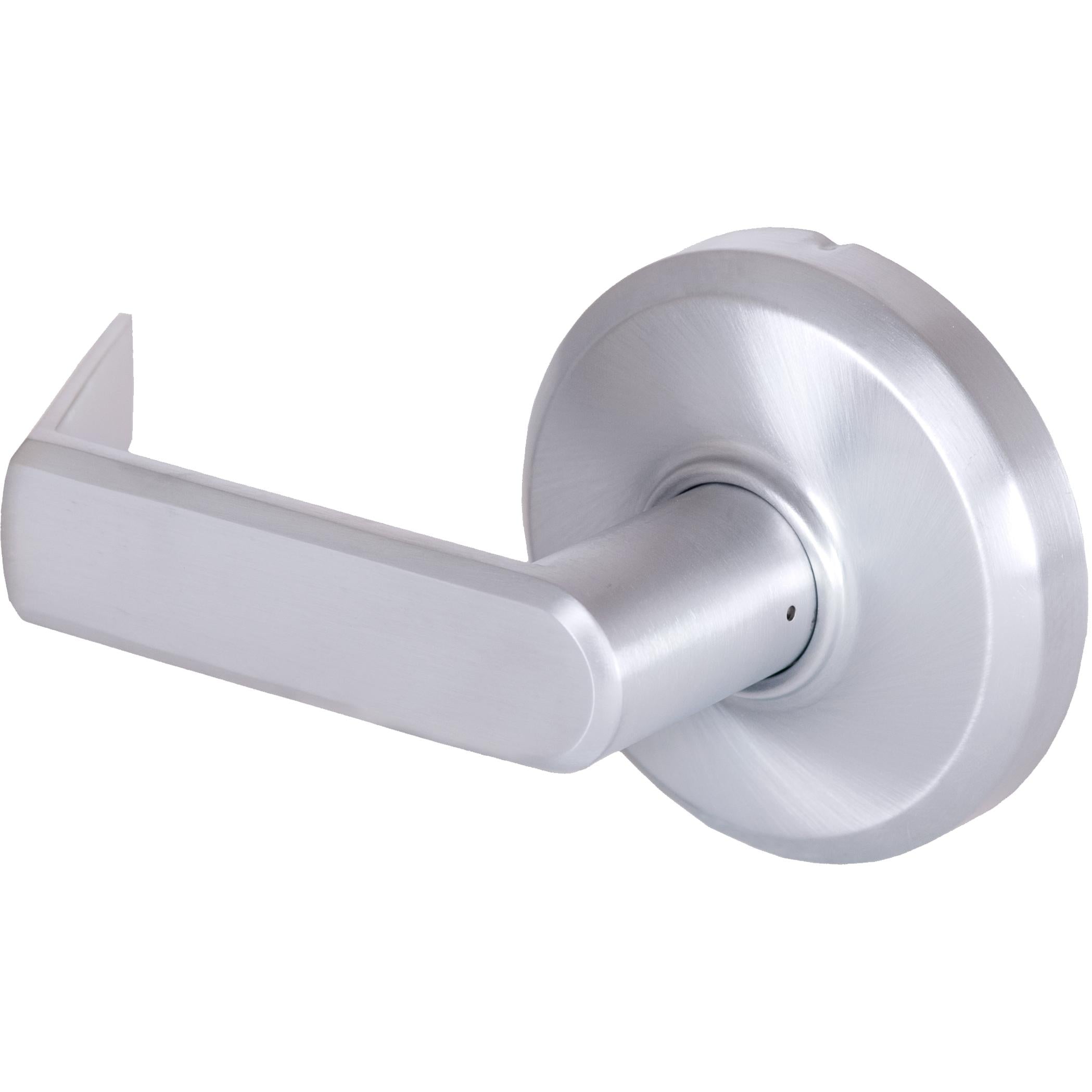 Stanley Commercial Hardware Commercial Half Dummy Leverset from the QCL200 Collection, Sierra Style, Satin Chrome Finish