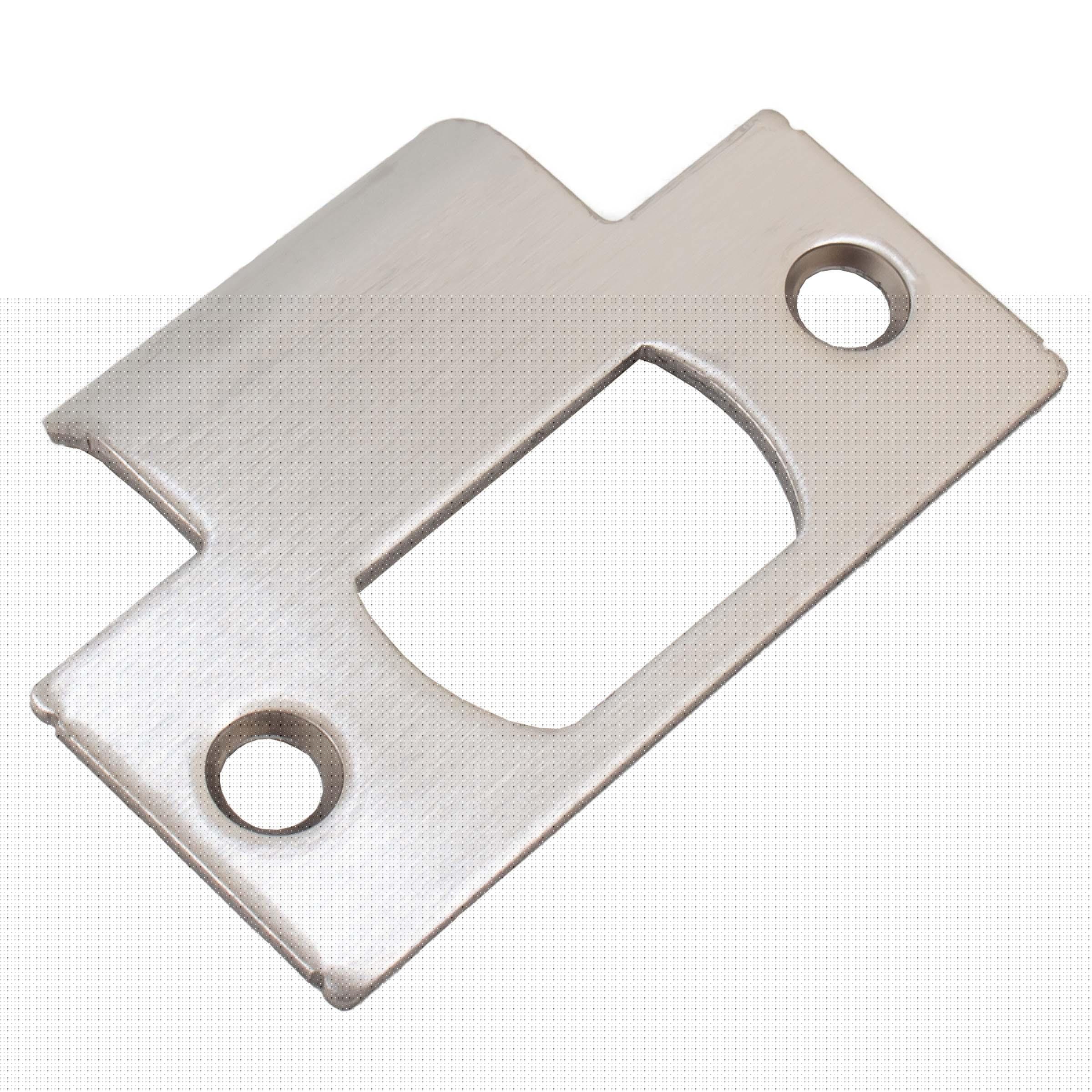 Stanley Commercial Hardware T-Strike for Levers, 2.75" Height, 1.125" Width, Satin Chrome Finish