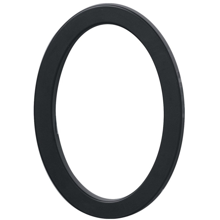 4" Floating Mount House Number 0 Black
