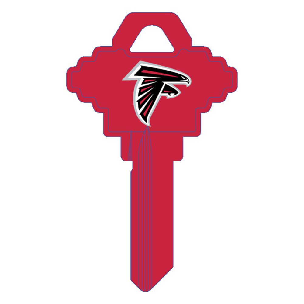 Hy-Ko FSK070H Atlanta Falcons Schlage SC1 Brass Key Blank