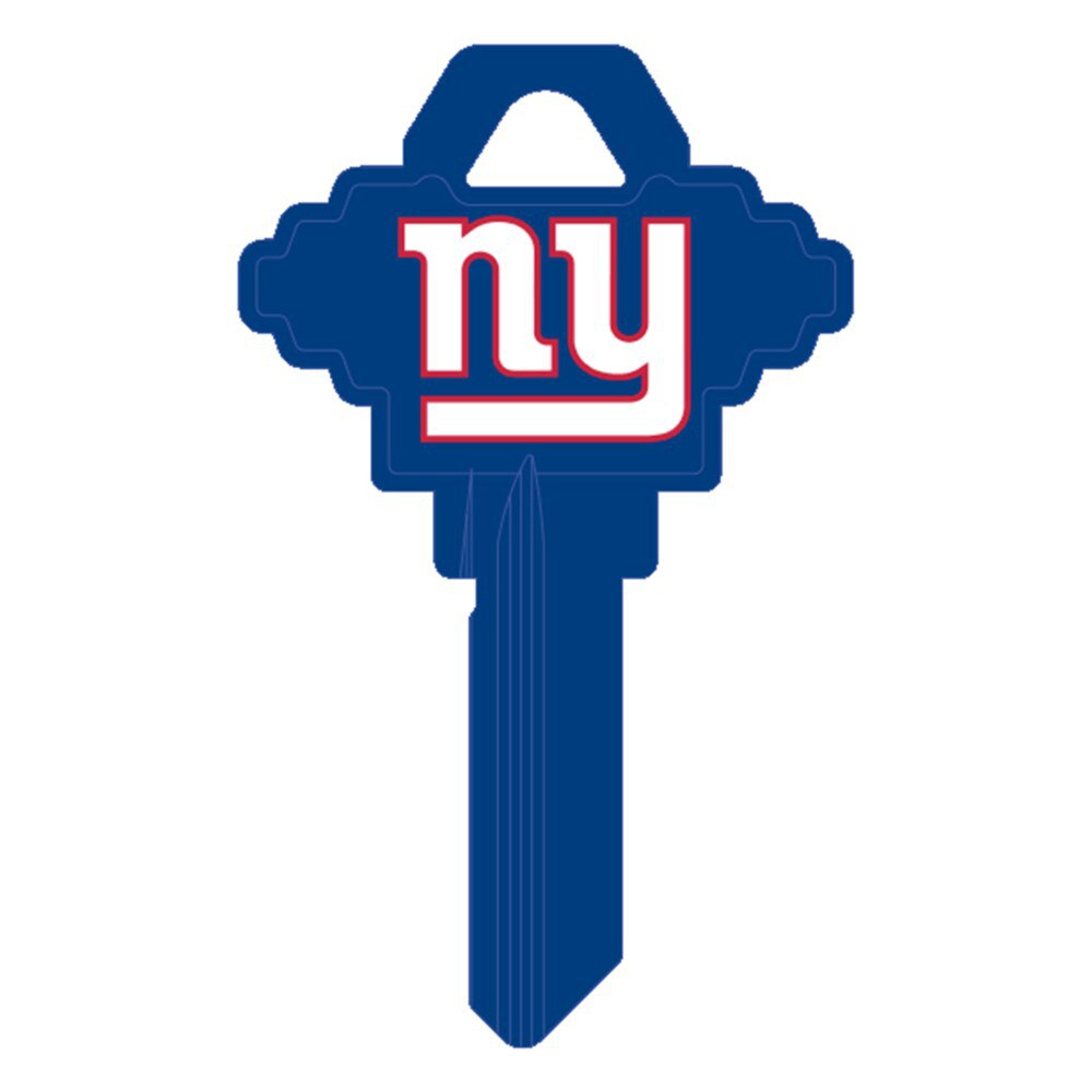 Hy-Ko FSK090H New York Giants Schlage SC1 Brass Key Blank
