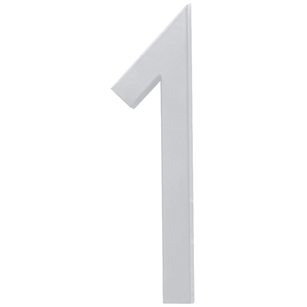 FM-6CH 6" Floating Mount House Number - Polished Chrome