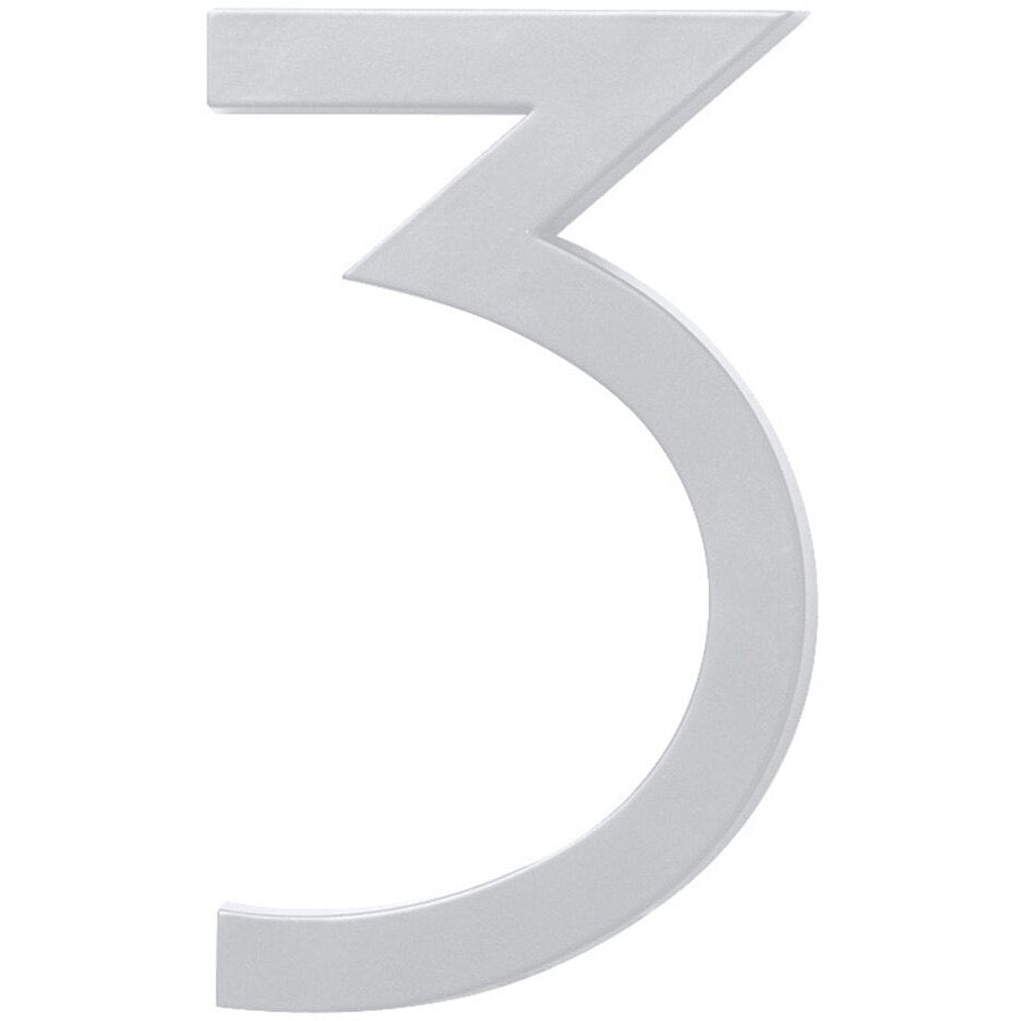 FM-6CH 6" Floating Mount House Number - Polished Chrome