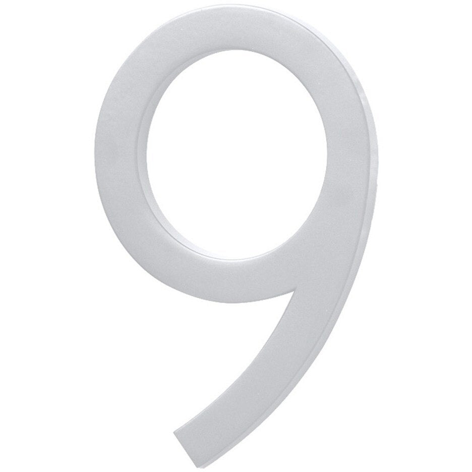 FM-6CH 6" Floating Mount House Number - Polished Chrome