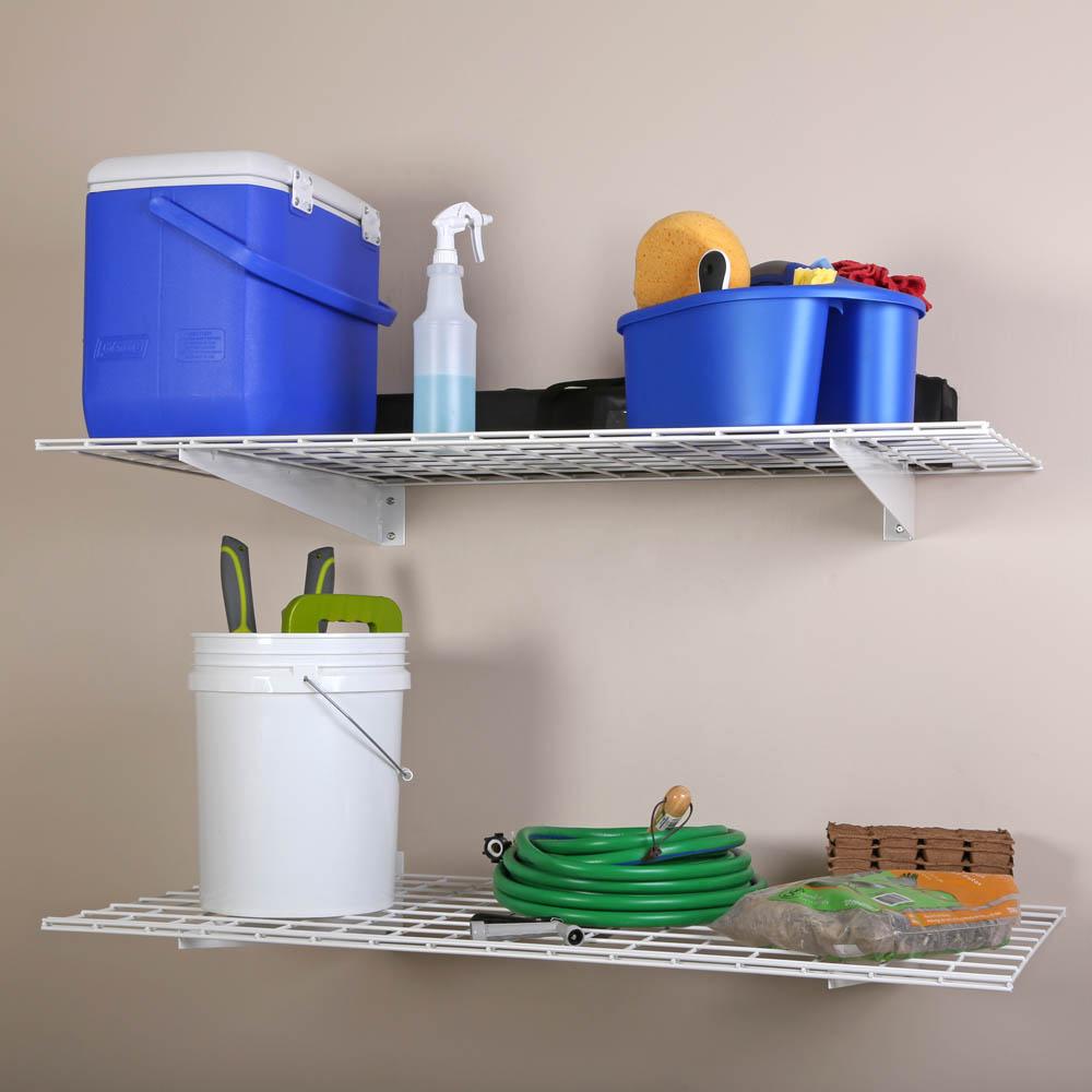 00630 48" x 24" Wall Storage System - White