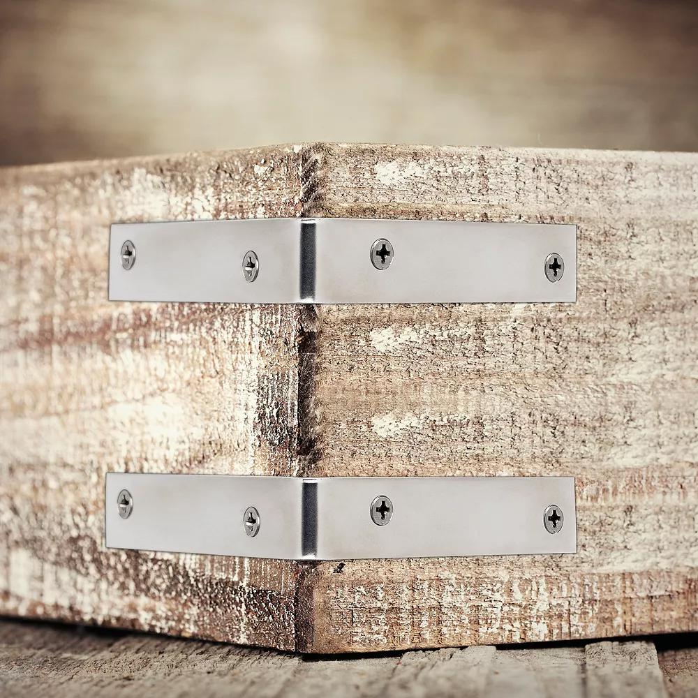 115BC Corner Brace - Satin Stainless Steel