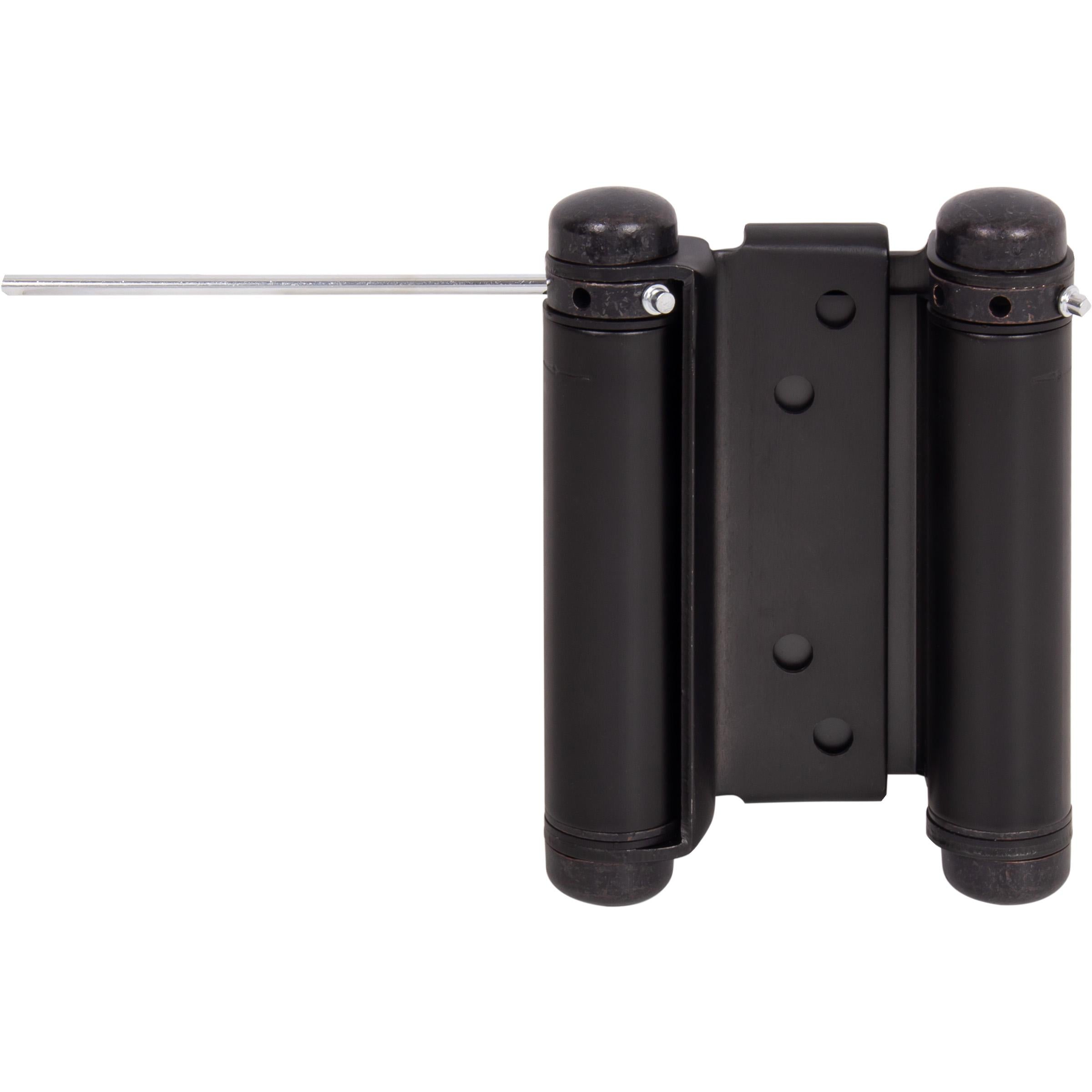 Heavy-Duty Double Acting Spring Hinge - 4" Oil-Rubbed Bronze (view 3)