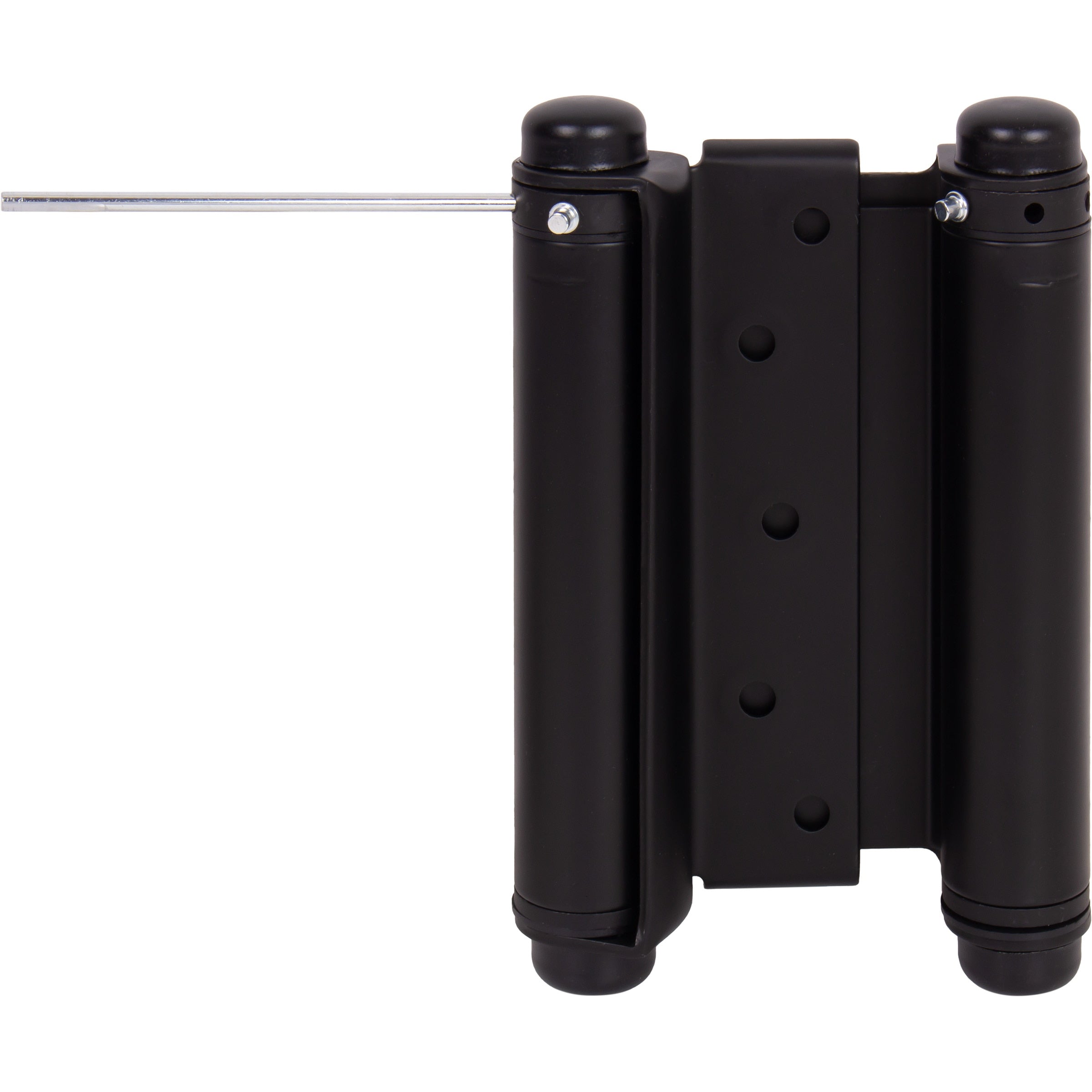 Heavy-Duty Double Acting Spring Hinge - 6" Matte Black (view 3)