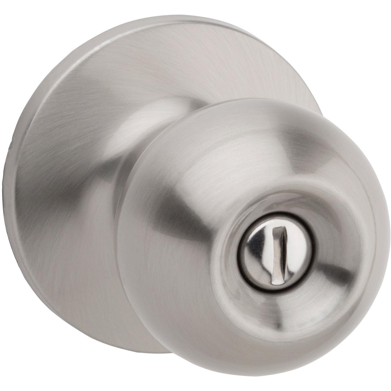 Safe Lock - Regina Knob - Satin Nickel