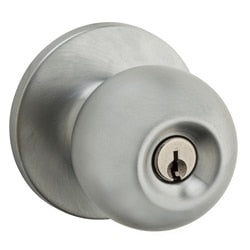 Safe Lock - Regina Knob - Satin Chrome