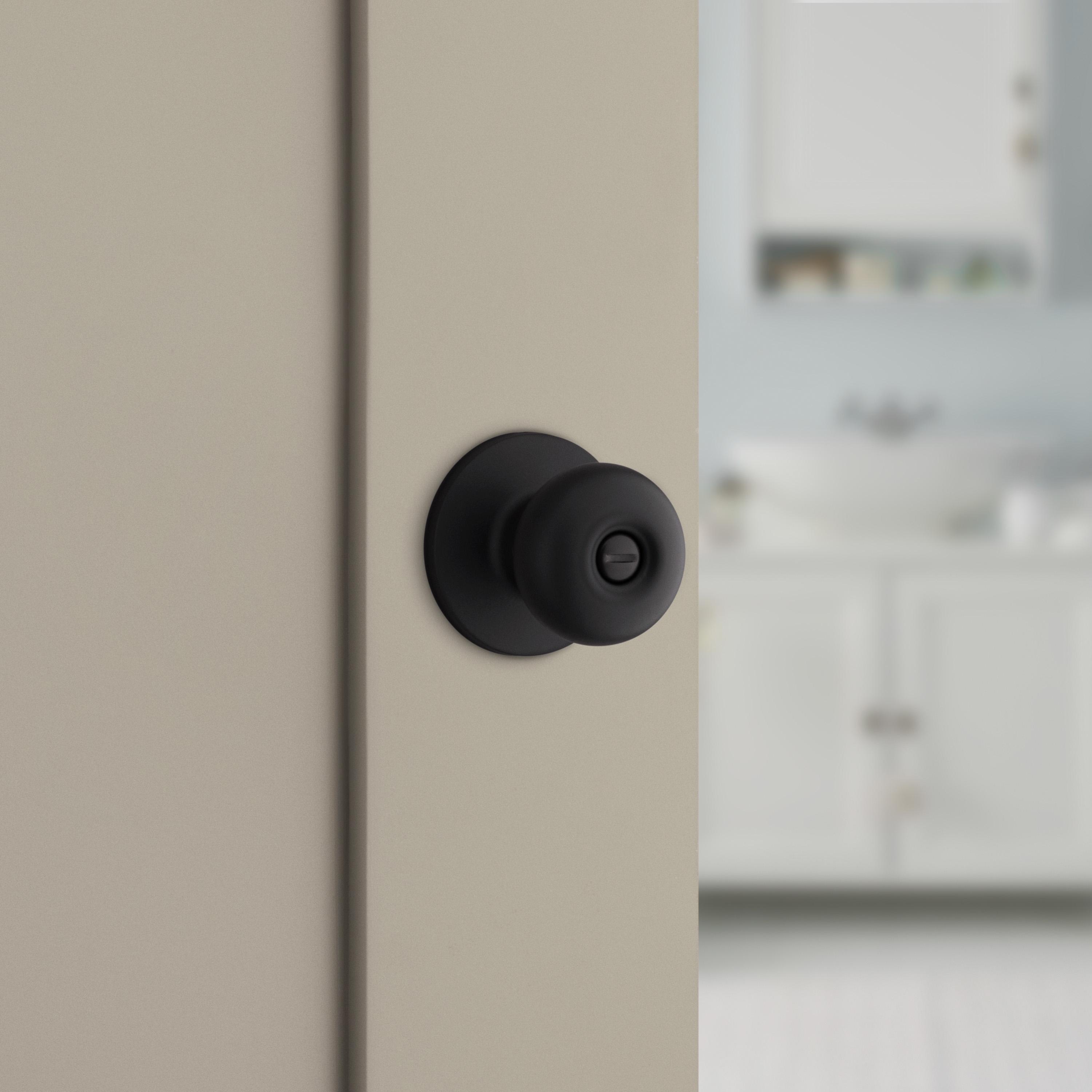 Safe Lock - Athens Knob - Matte Black