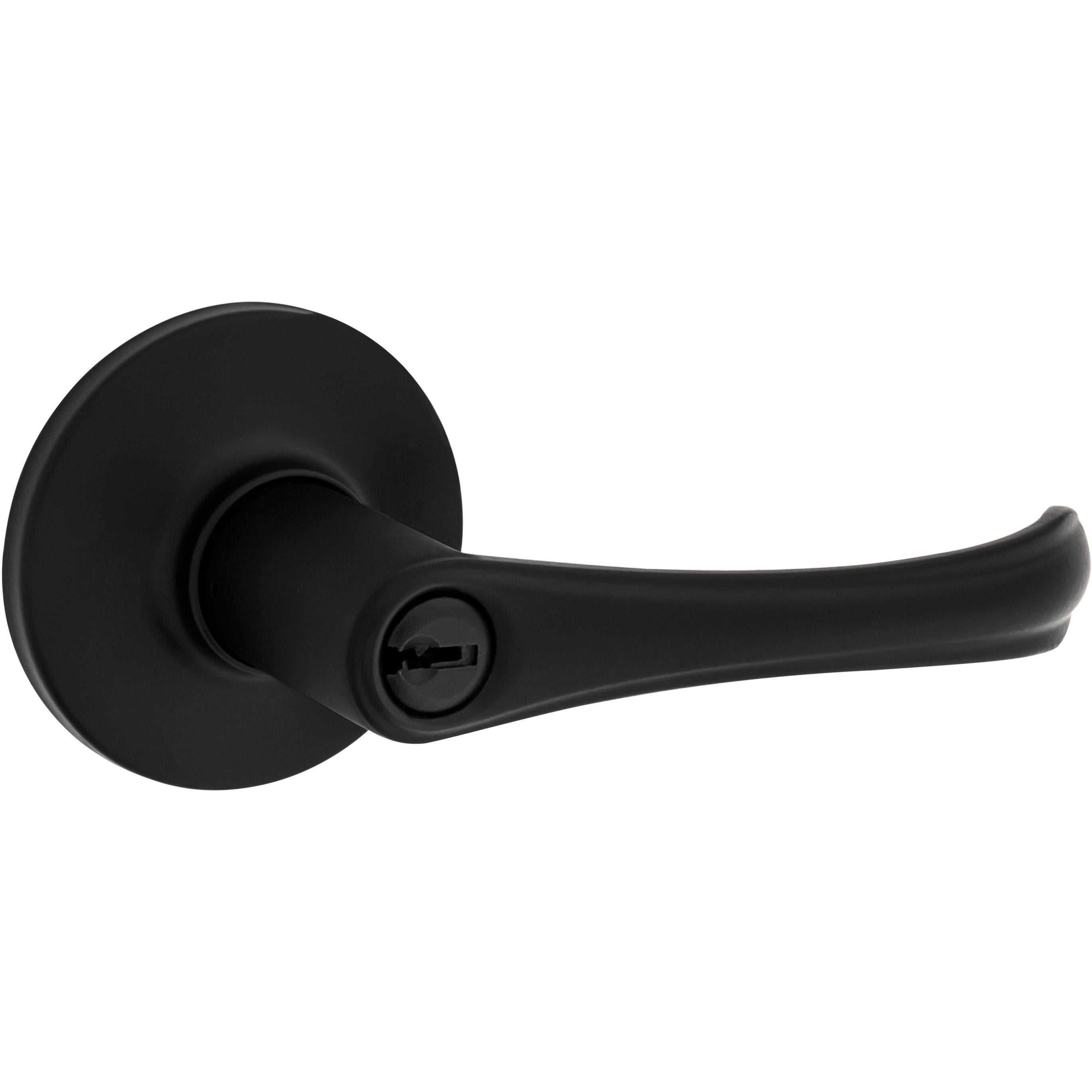 Safe Lock - Grapevine Lever - Matte Black