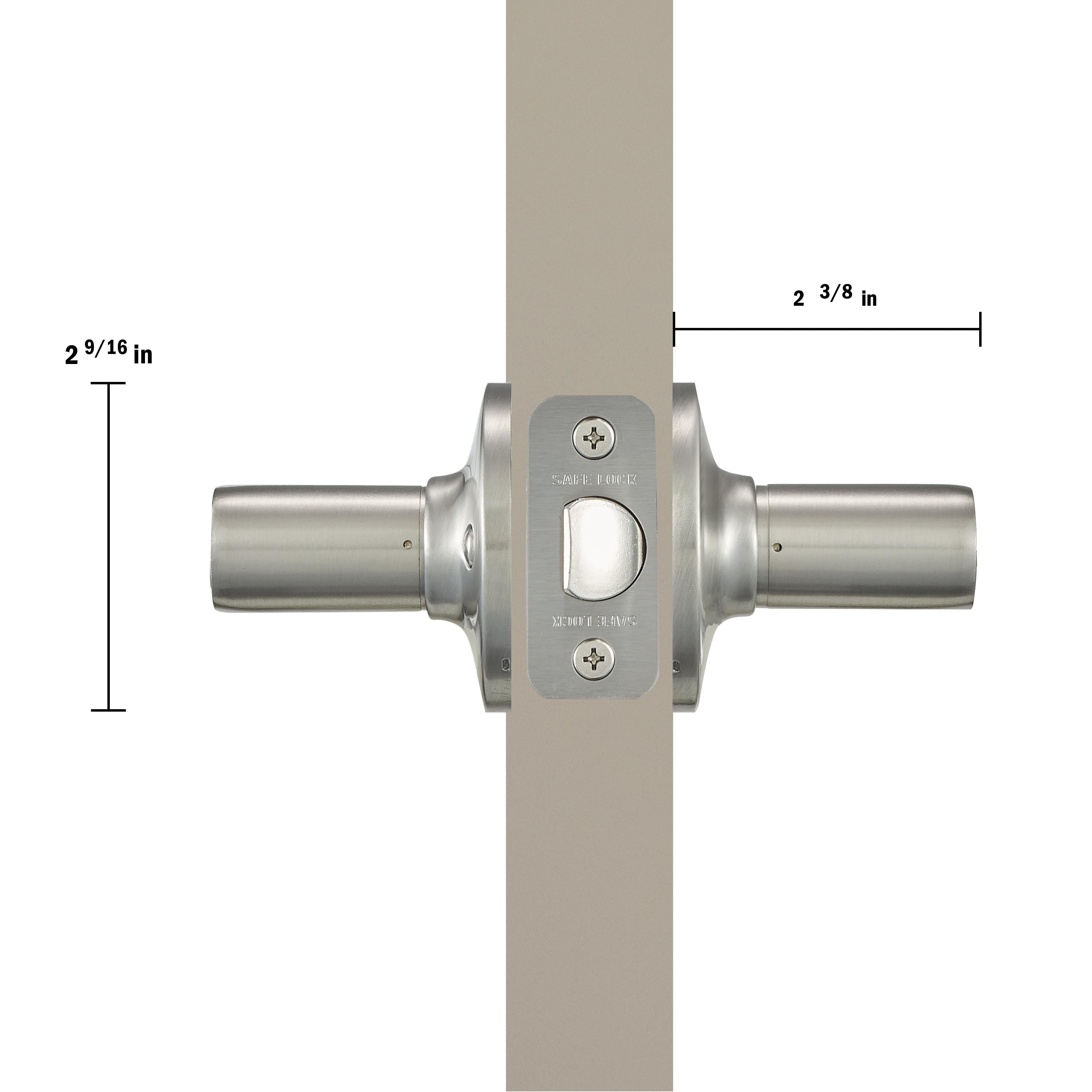 Safe Lock - Winston Lever - Satin Nickel