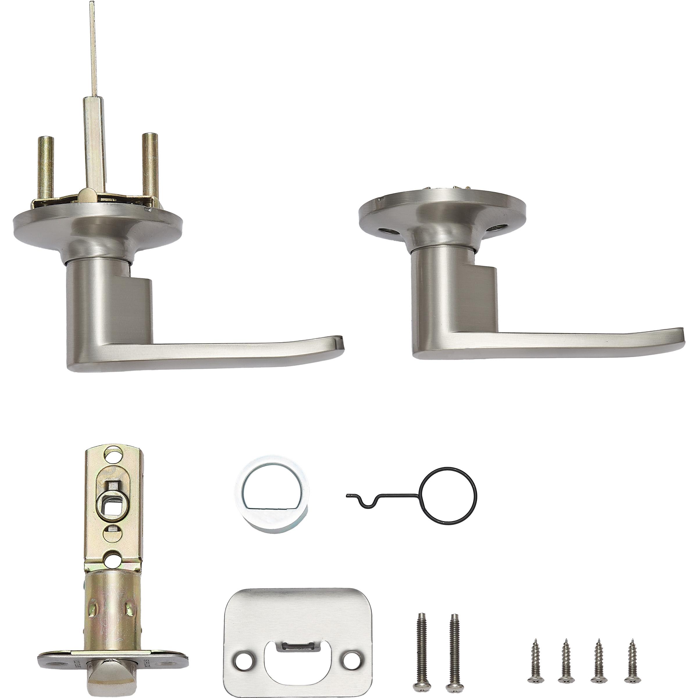 Safe Lock - Winston Lever - Satin Nickel