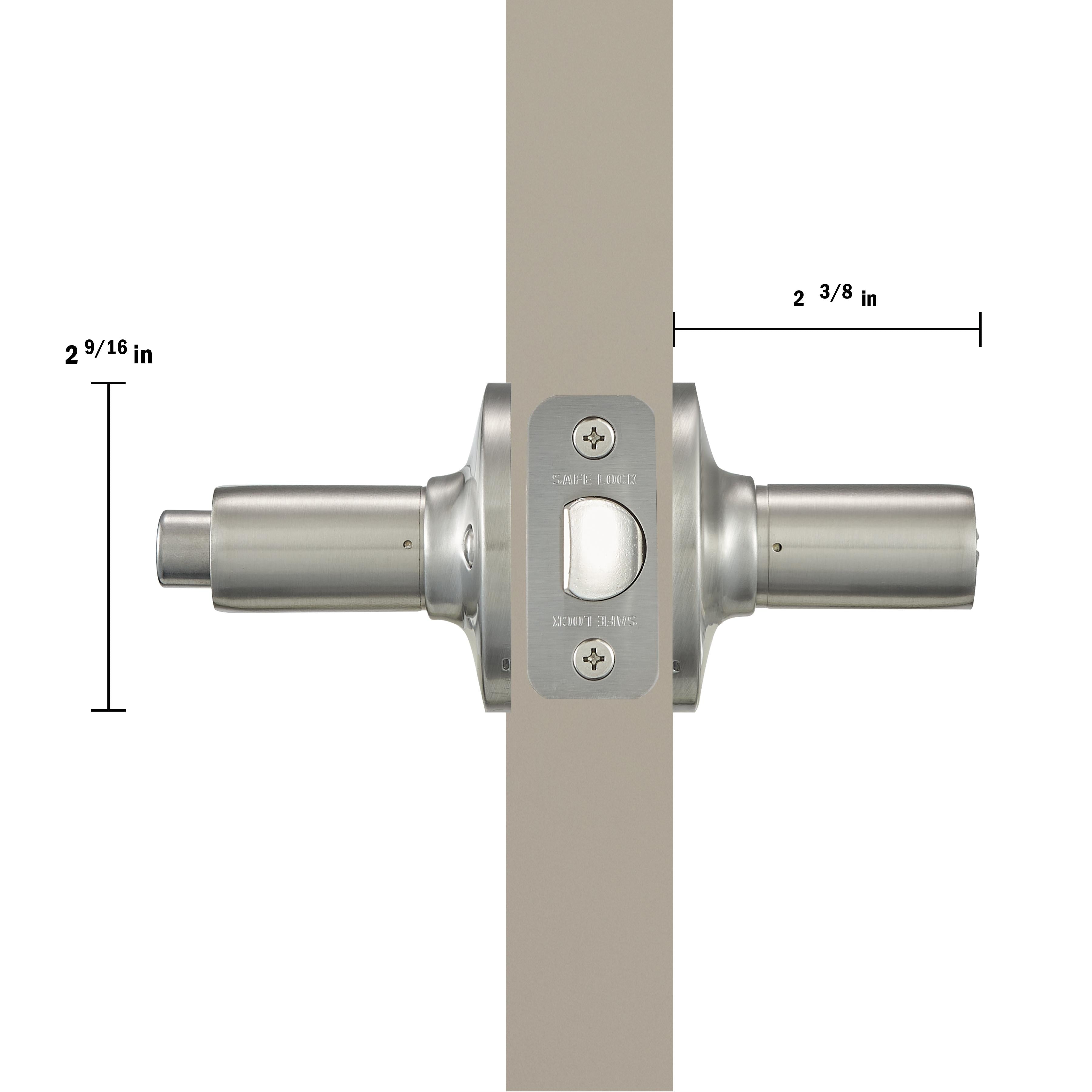 Safe Lock - Winston Lever - Satin Nickel