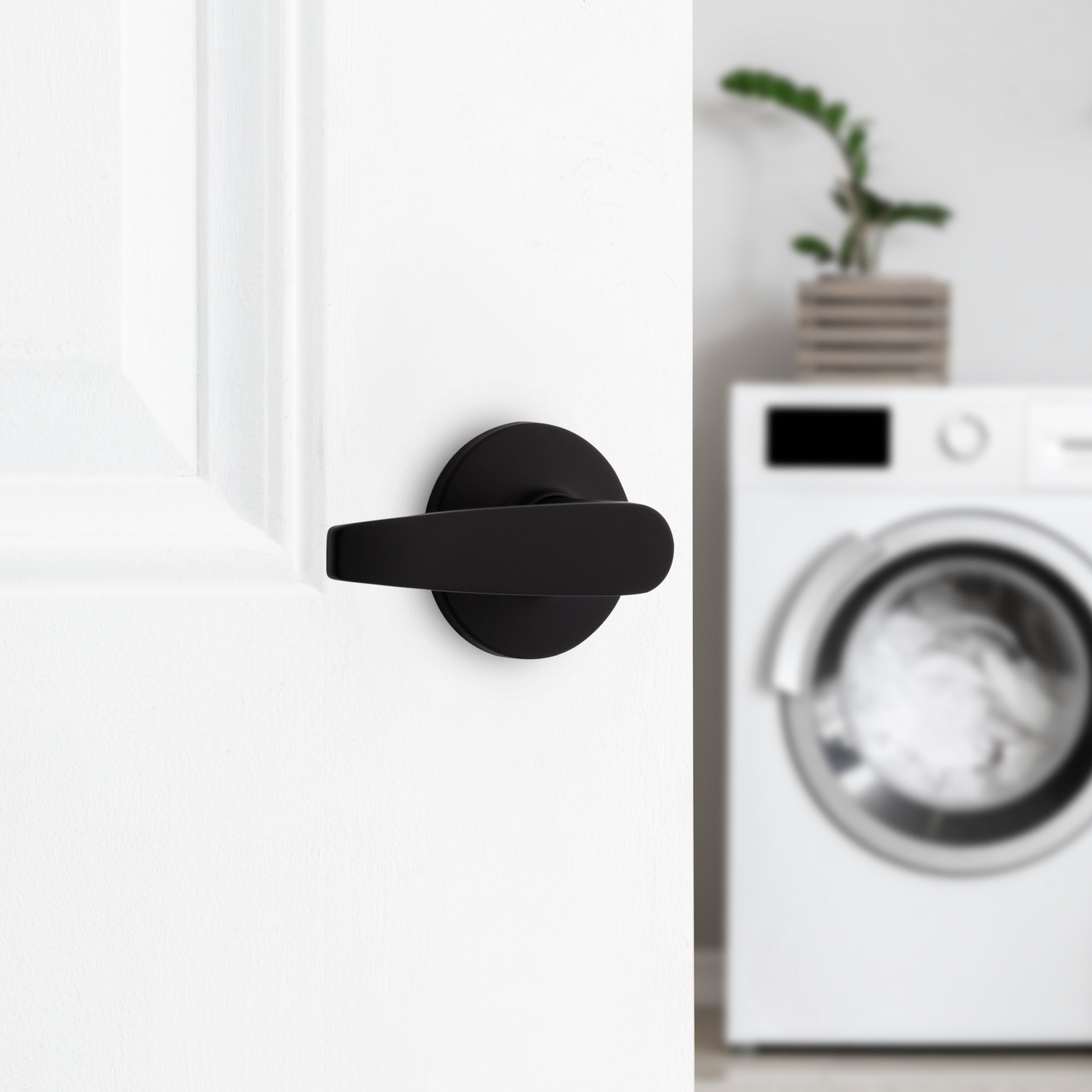 Safe Lock - Winston Lever - Matte Black