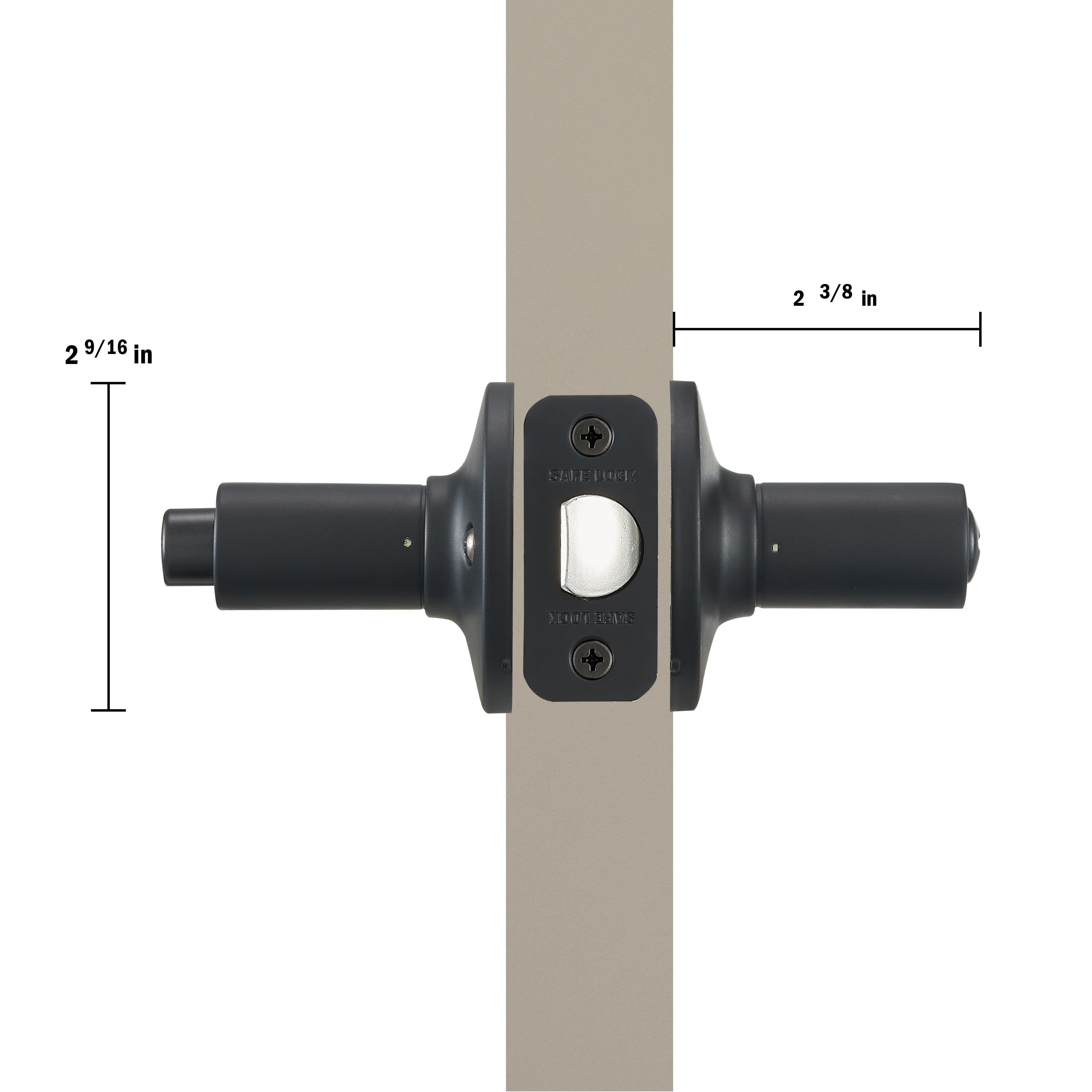 Safe Lock - Winston Lever - Matte Black