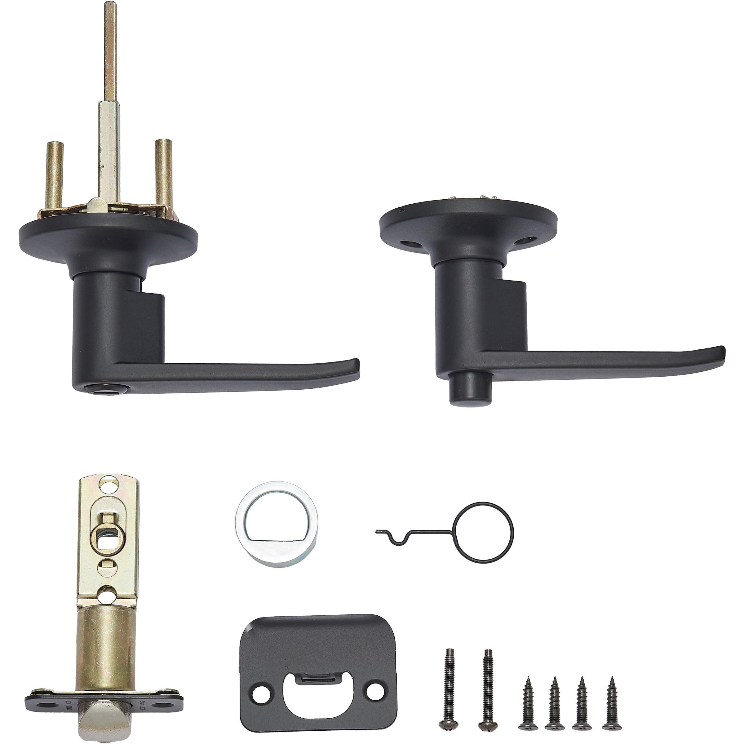 Safe Lock - Winston Lever - Matte Black