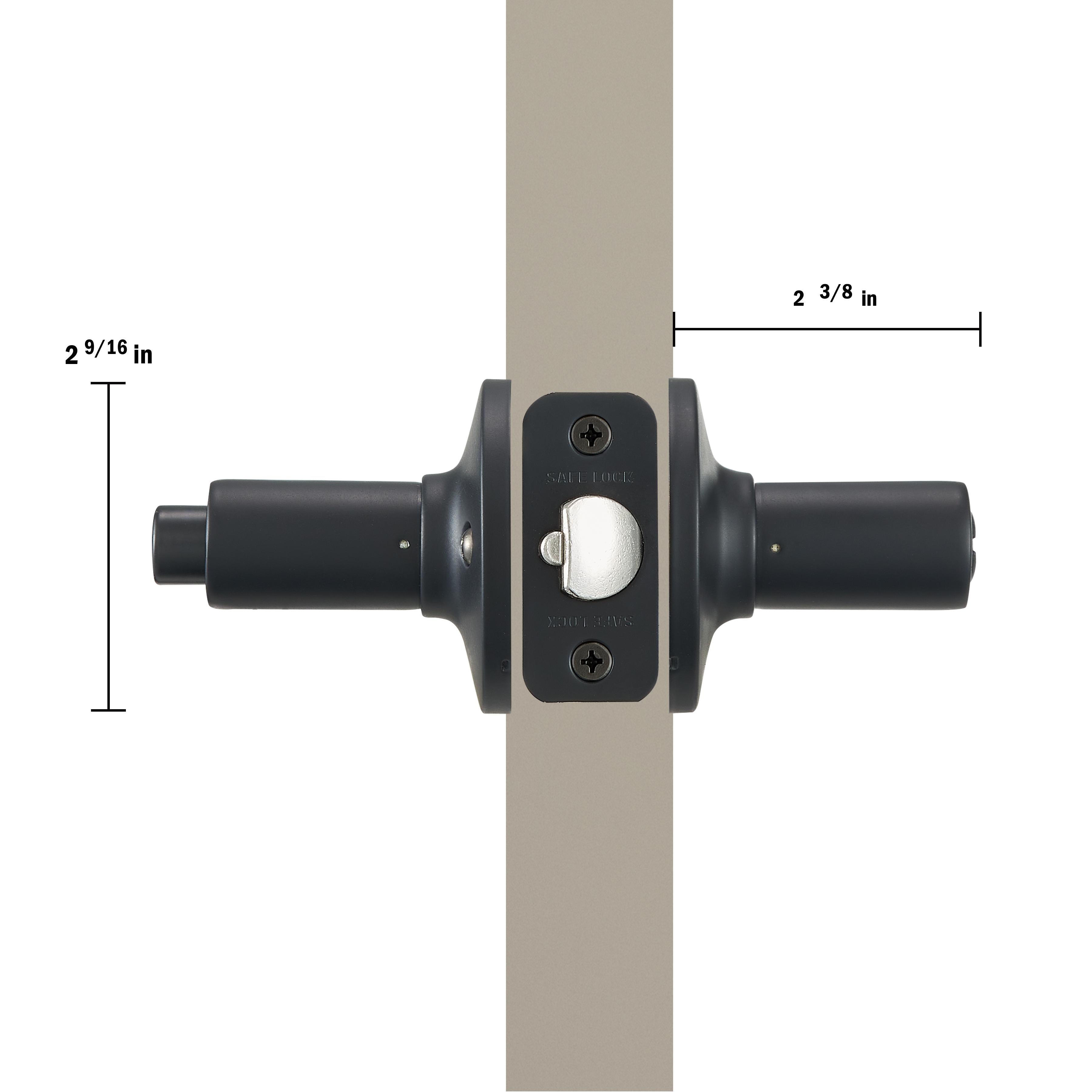 Safe Lock - Winston Lever - Matte Black