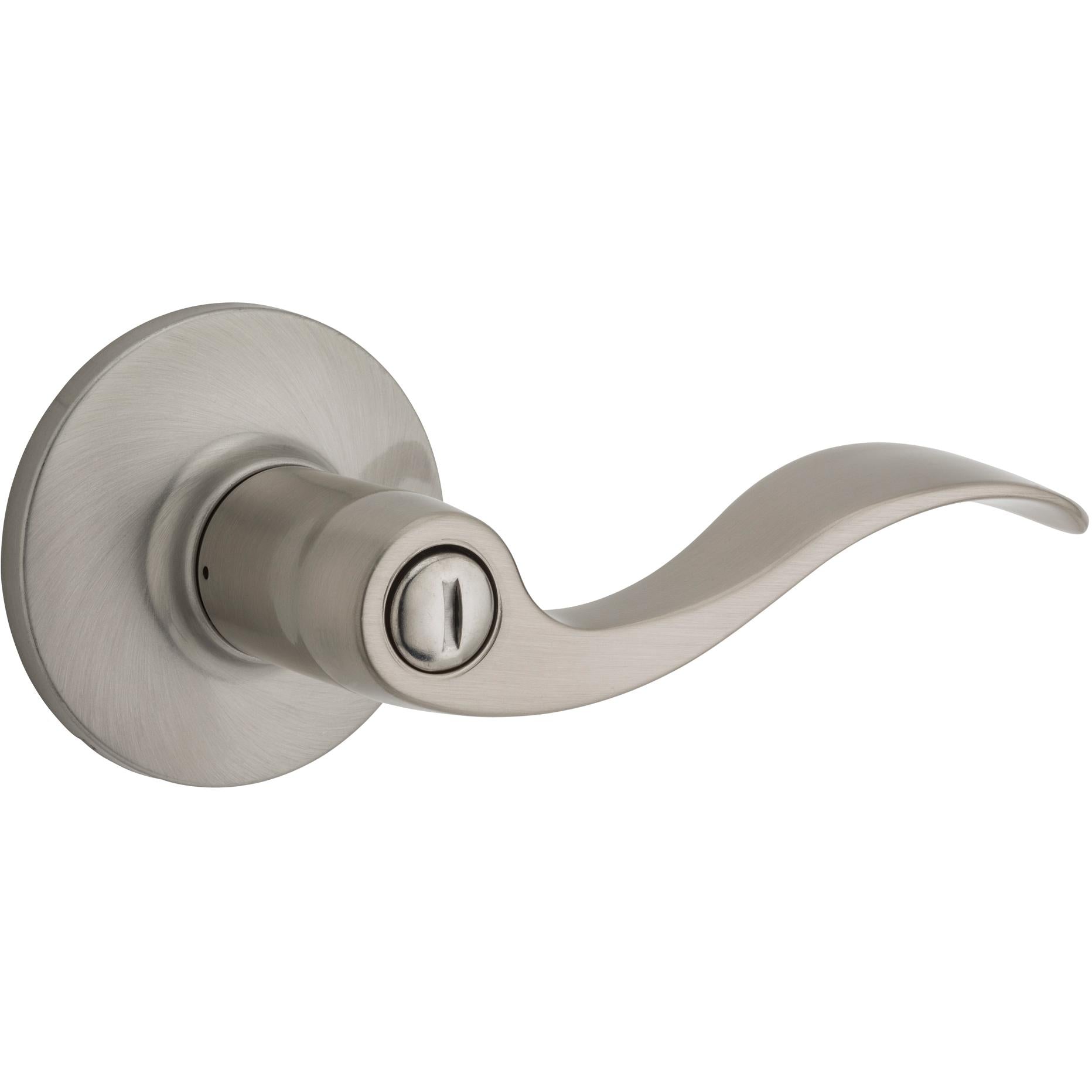 Safe Lock - Layton Lever - Satin Nickel