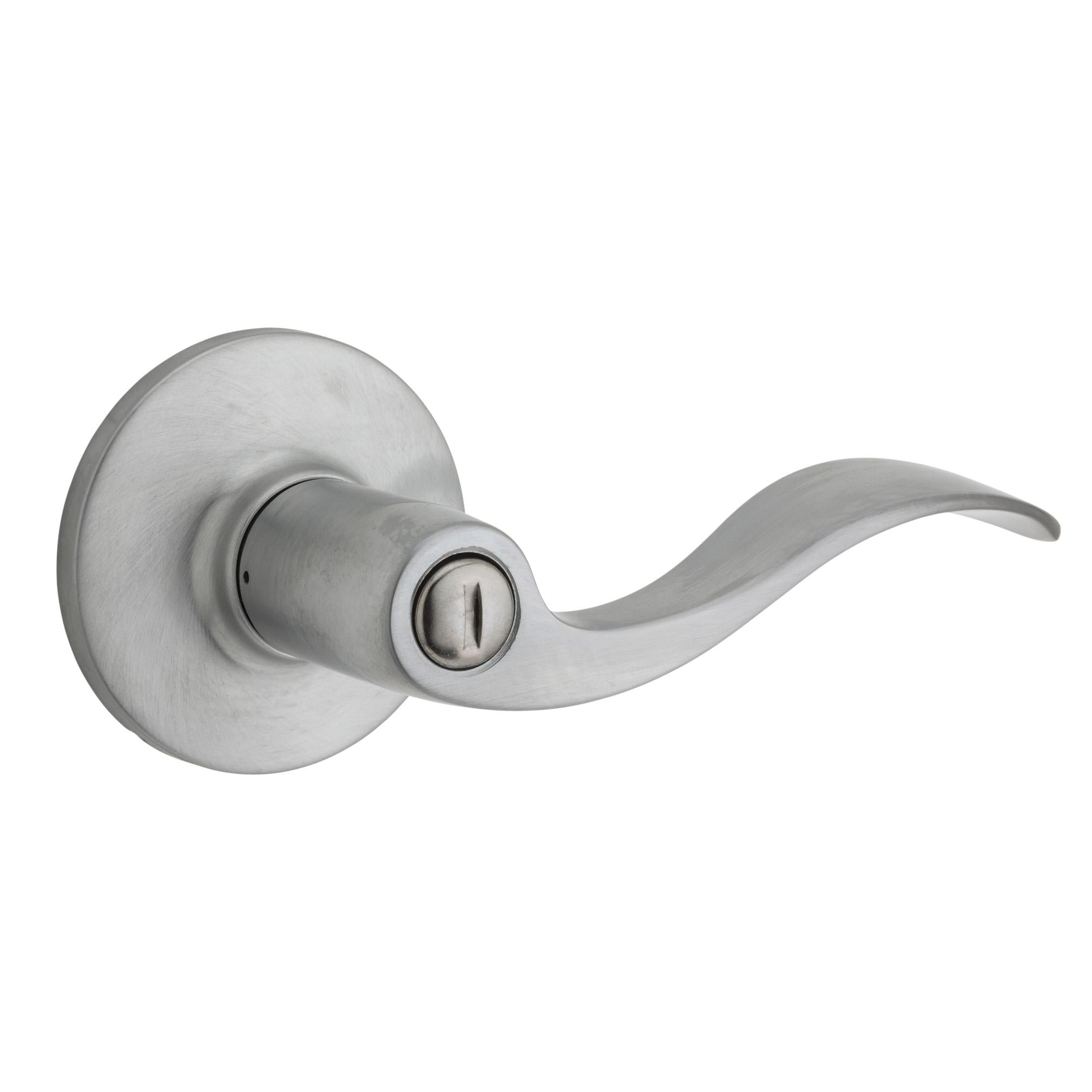 Safe Lock - Layton Lever - Satin Chrome