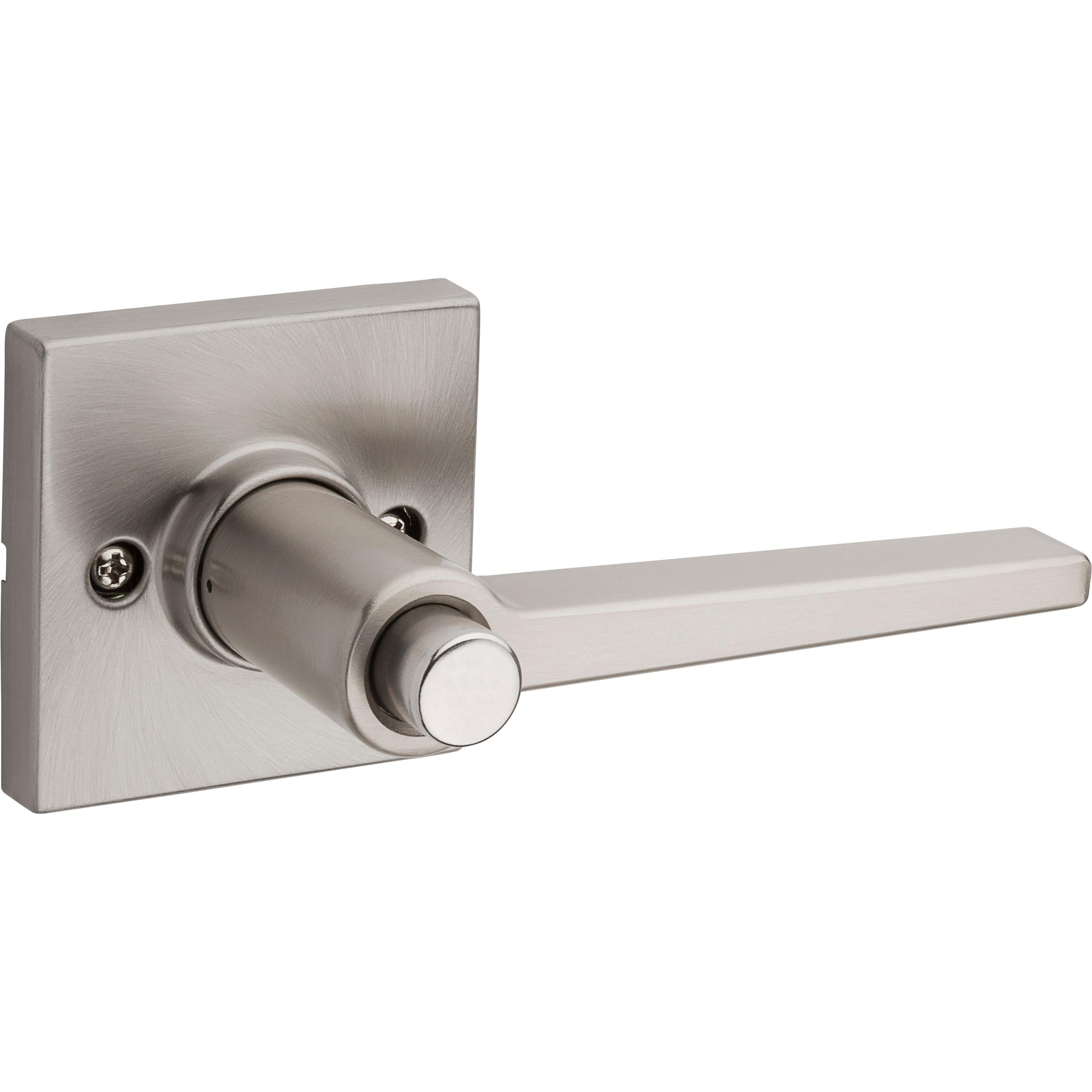 Safe Lock - Daylon Square Rose Lever - Satin Nickel
