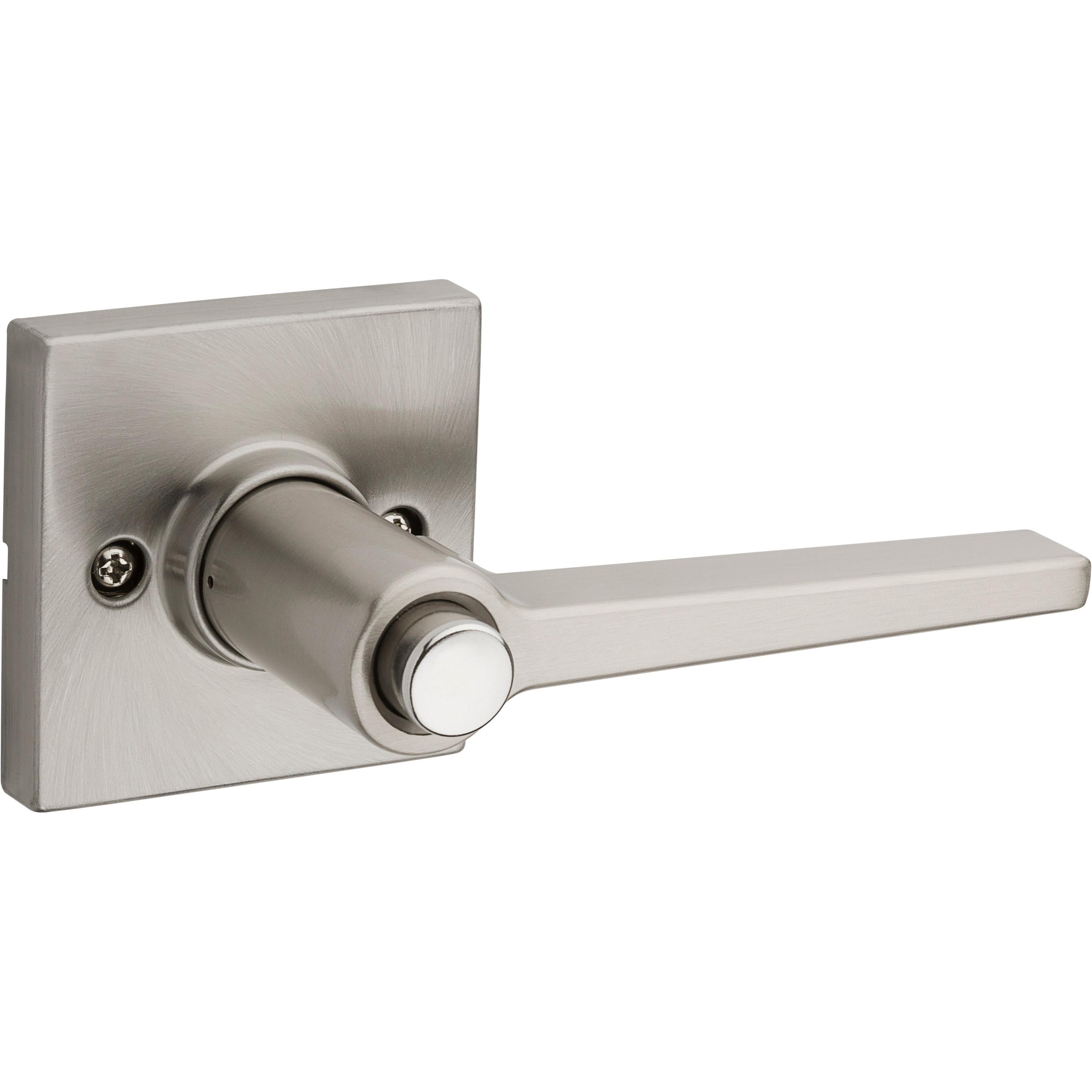 Safe Lock - Daylon Square Rose Lever - Satin Nickel