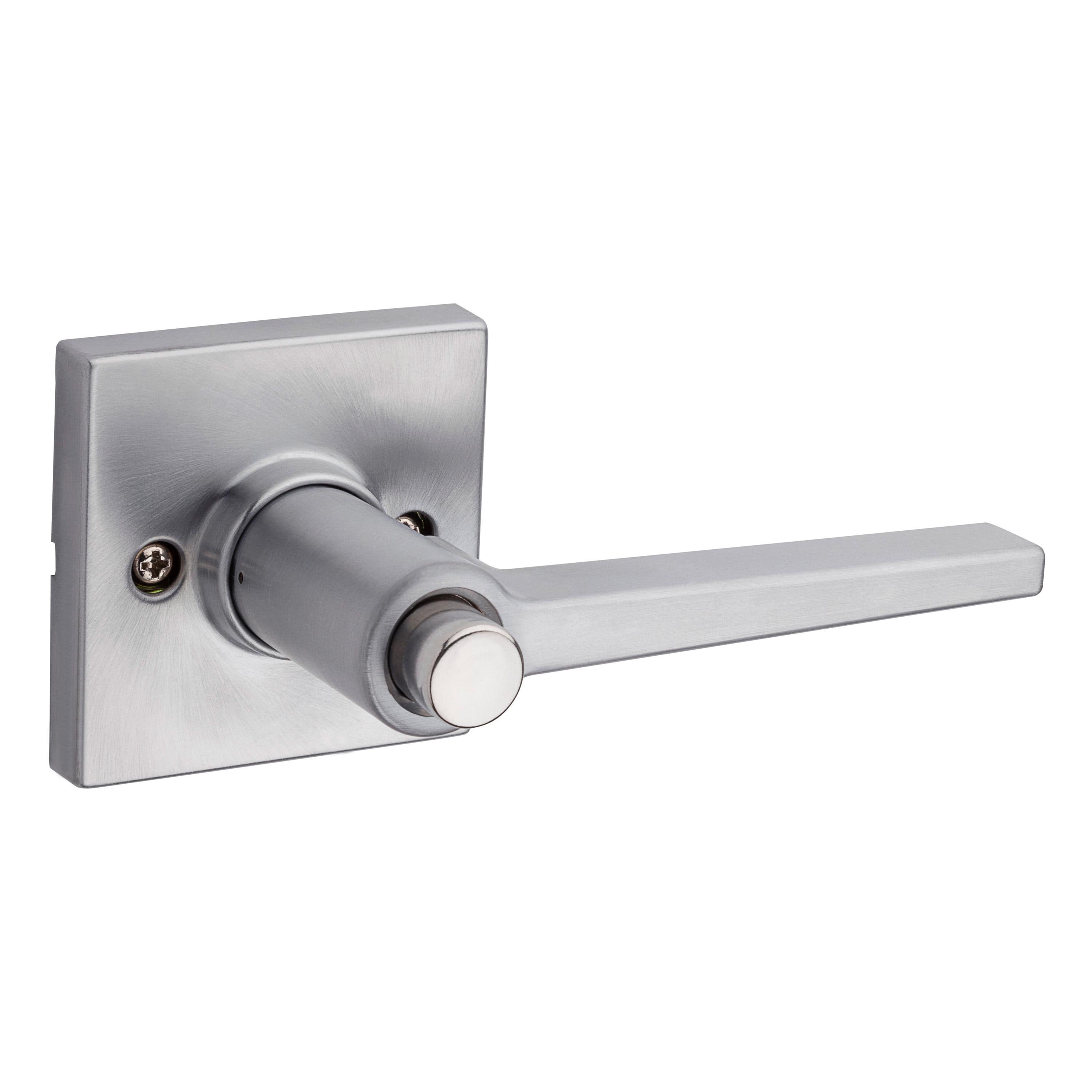 Safe Lock - Daylon Square Rose Lever - Satin Chrome