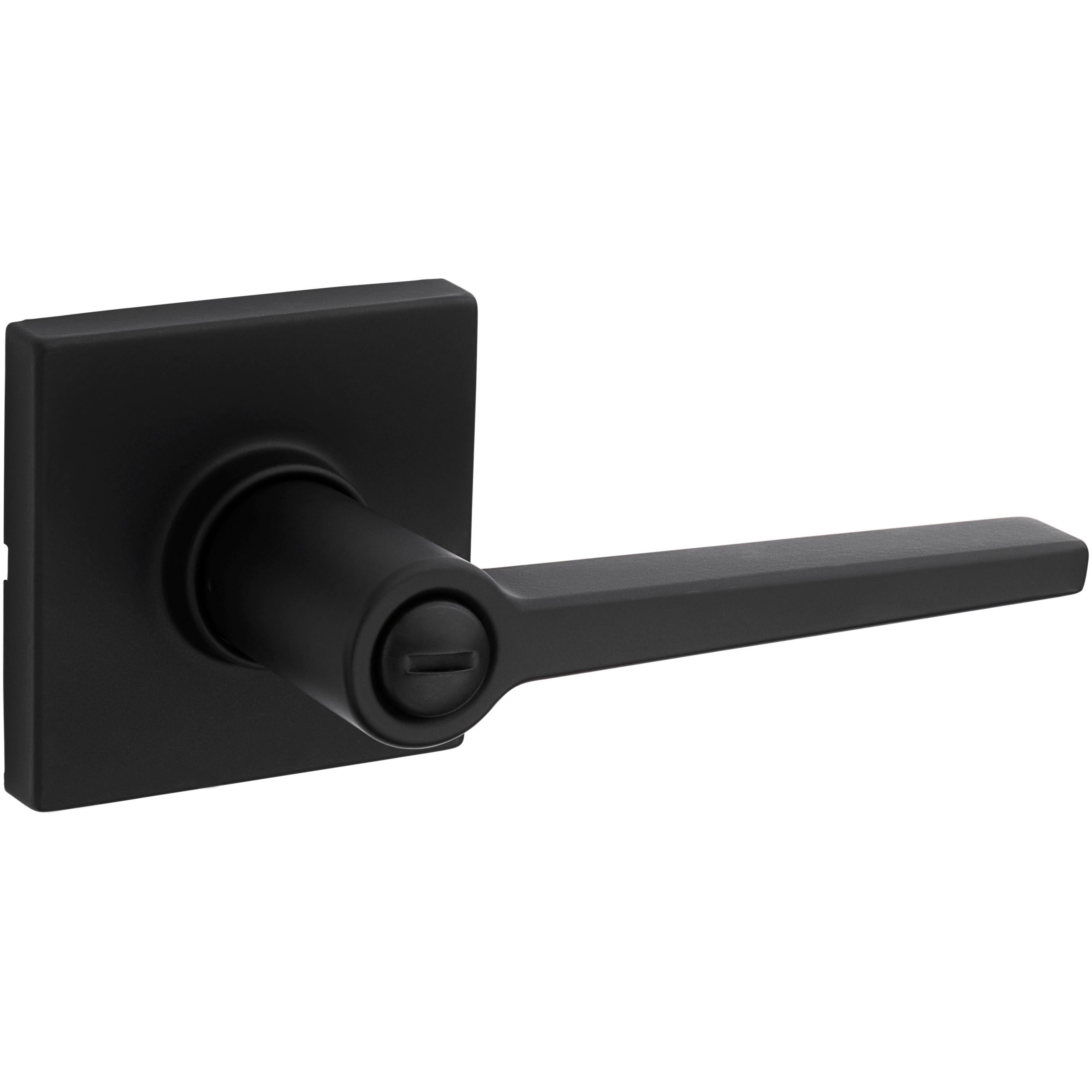 Safe Lock - Daylon Square Rose Lever - Matte Black