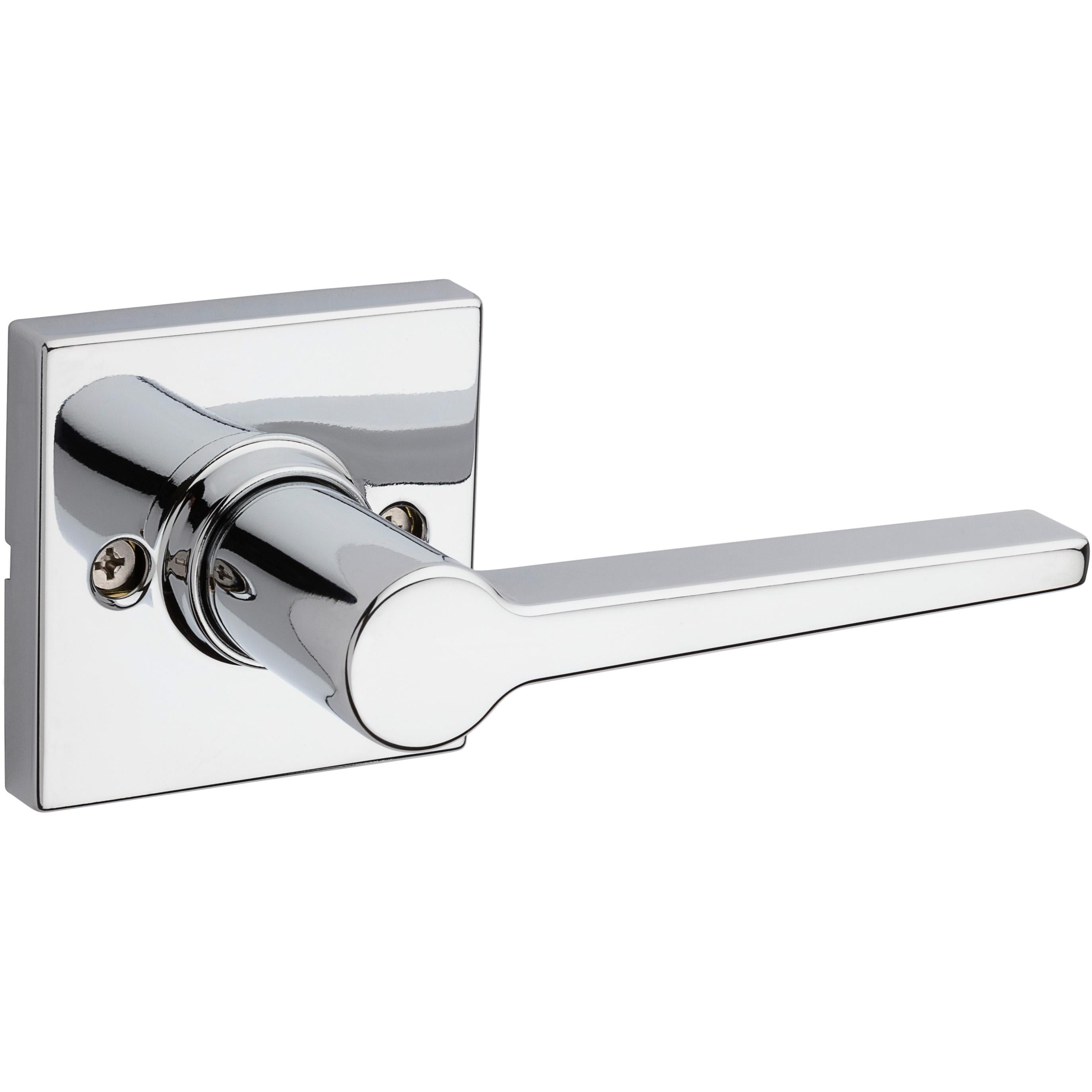Safe Lock - Daylon Square Rose Lever - Polished Chrome